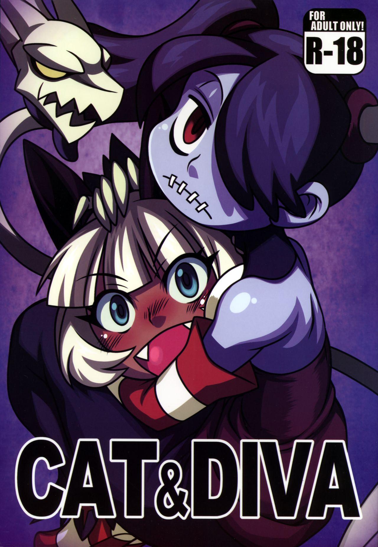 Stripping CAT&DIVA - Skullgirls Gays - Picture 1