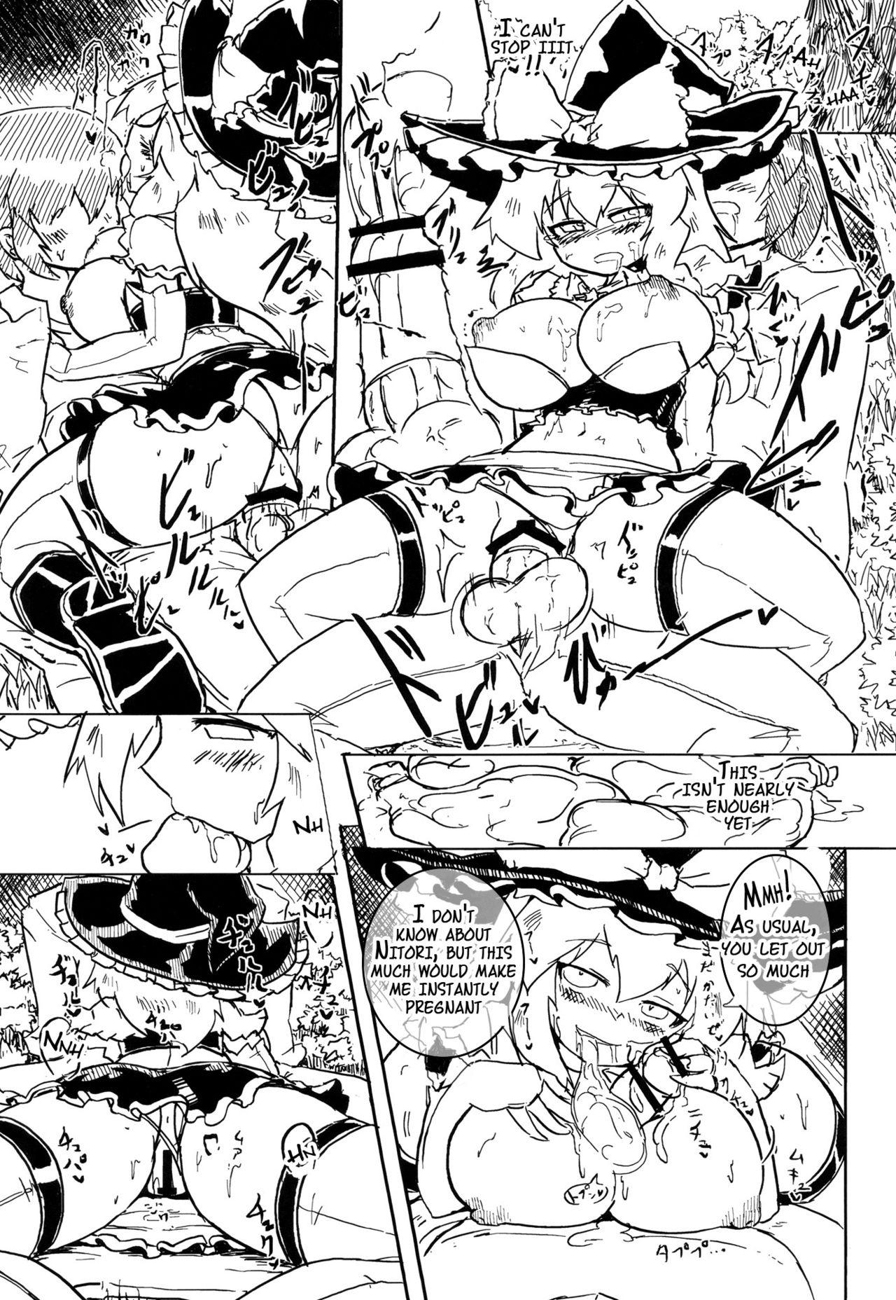 Fuck Hard Nitorin H 5 - Touhou project Spoon - Page 9