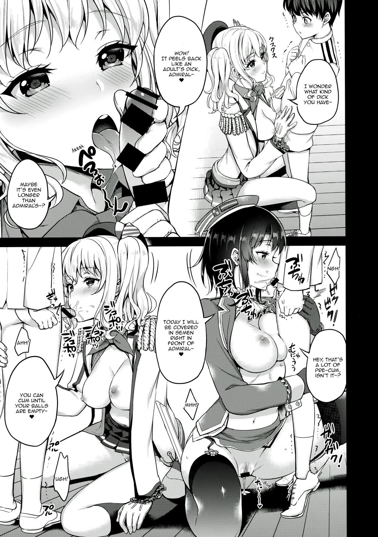 Cumshots TAKAO & KASHIMA FREAK - Kantai collection Huge - Page 10