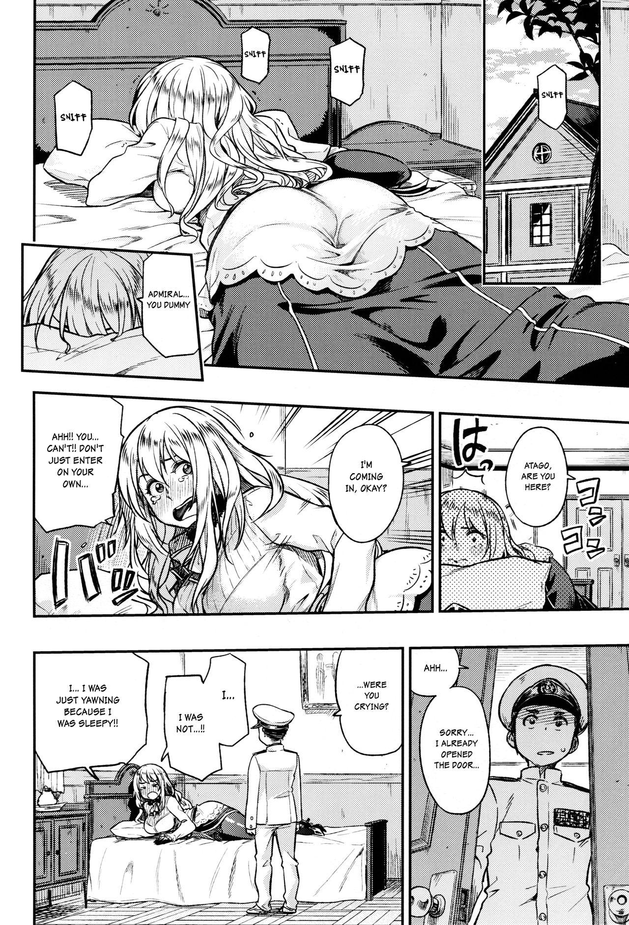 Blow Job Porn Shounen Teitoku ga Otona ni Naru made… | Before the Teenage Admiral becomes an Adult… - Kantai collection Masturbating - Page 7