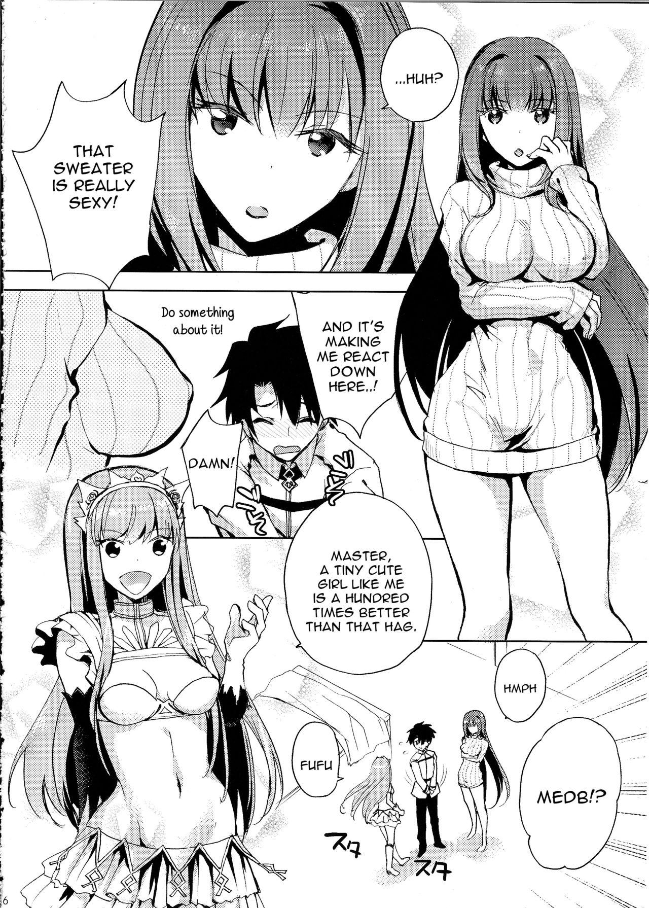 Aunt BLACK EDITION 2 - Fate grand order White Chick - Page 5