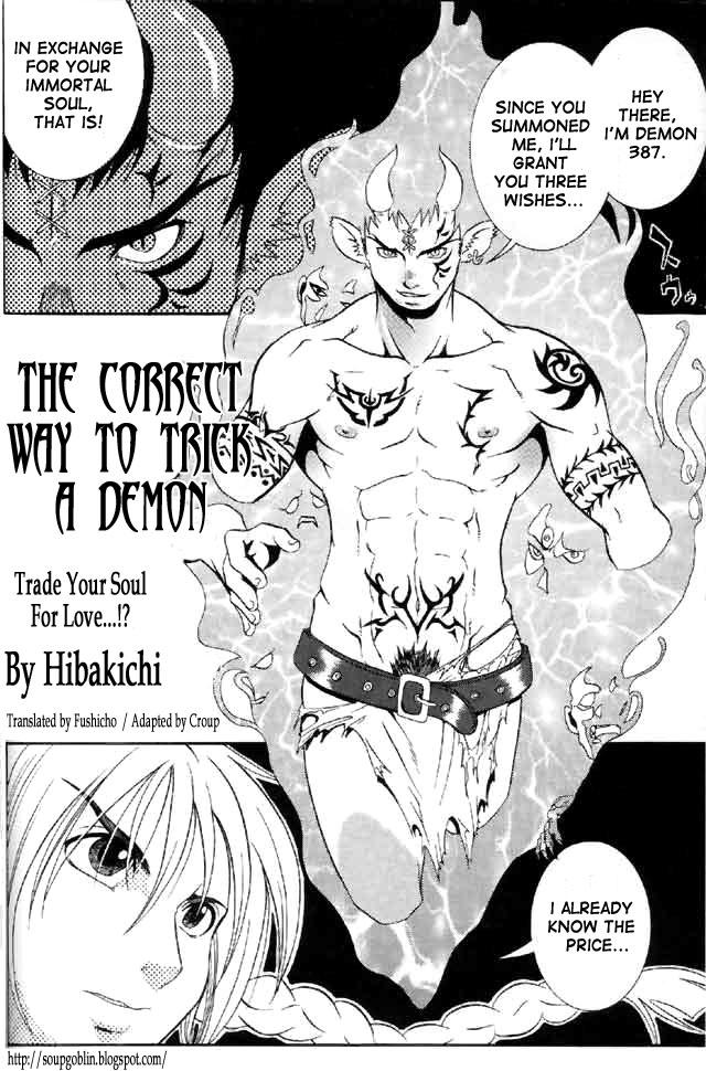  Tadashii Akuma no Damashi Kata. | The Correct Way To Trick A Demon. - Fullmetal alchemist Licking - Page 2