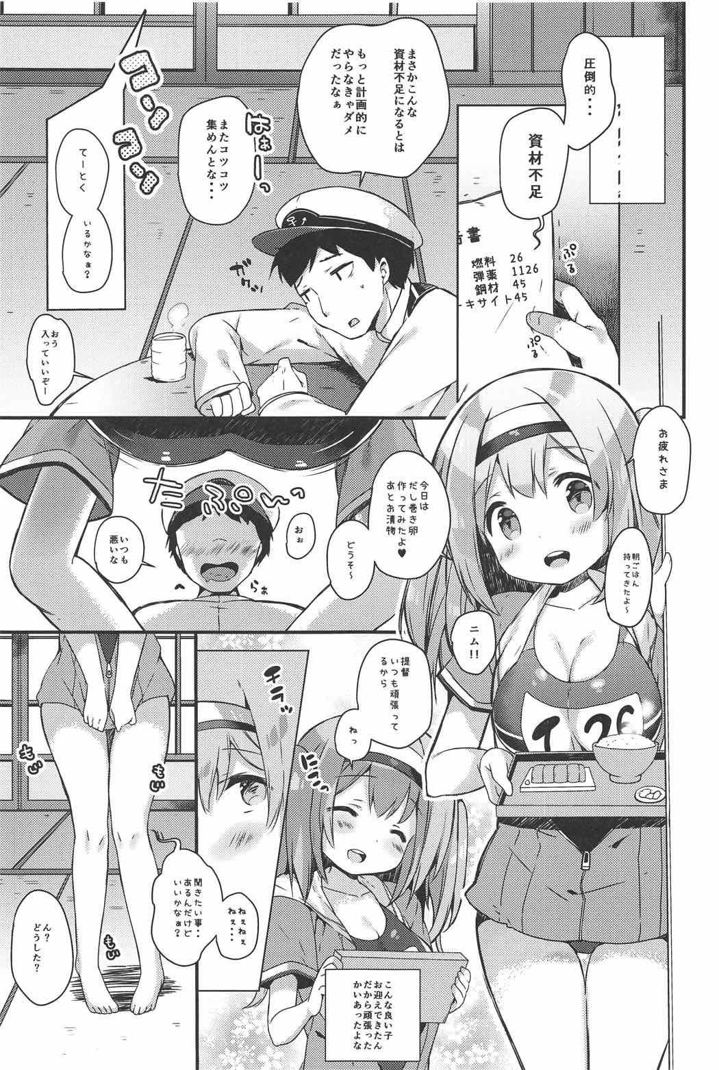 Hottie Nimu no Himitsu no Sukima - Kantai collection Chibola - Page 2