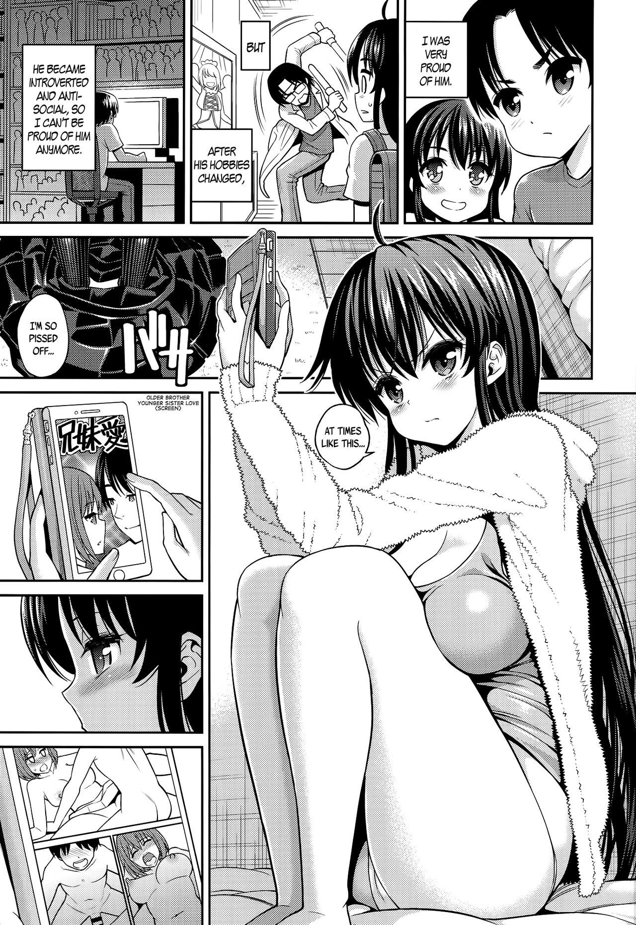 Face Sitting (C89) [Popochichi (Yahiro Pochi)] Neteiru Imouto ~Ijiru Ani~ | Sleeping Sister [English] [B.E.C. Scans] Stepbrother - Page 8