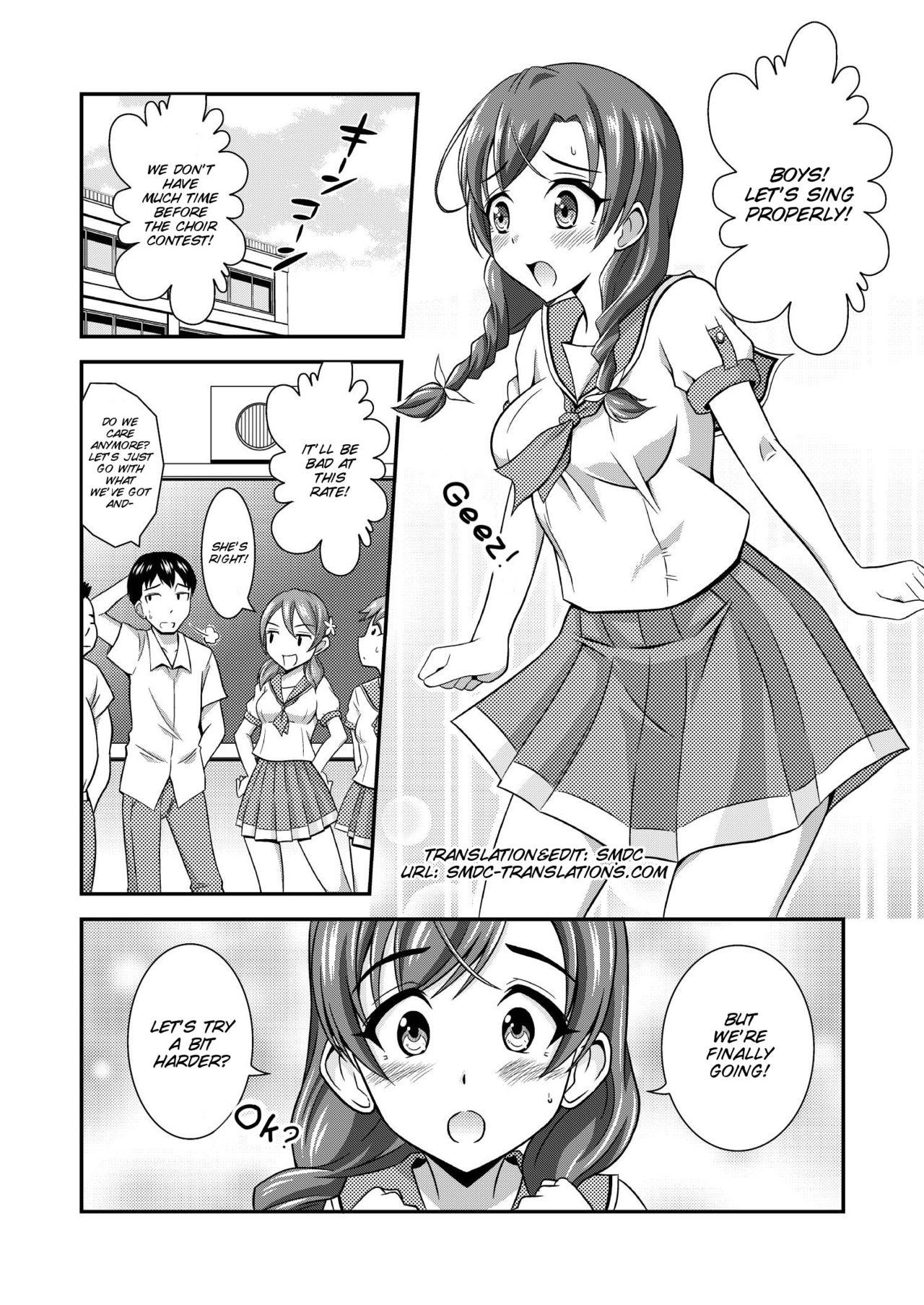 Euro Hadaka de Gasshou Concours♪ - Hibike euphonium Cocksucking - Page 4