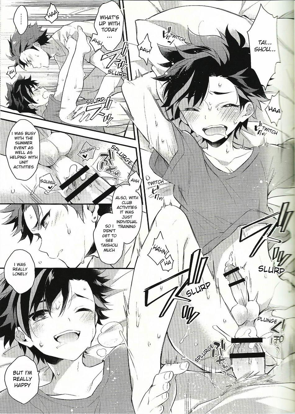 Gay Deepthroat (brilliant days 5) [Samgyetang (Seseri)] Beach Match Otsukare Tetora-kun! | Good Work on the Beach Match Tetora-kun! (Ensemble Stars!) [English] [Anzu] - Ensemble stars Domination - Page 4