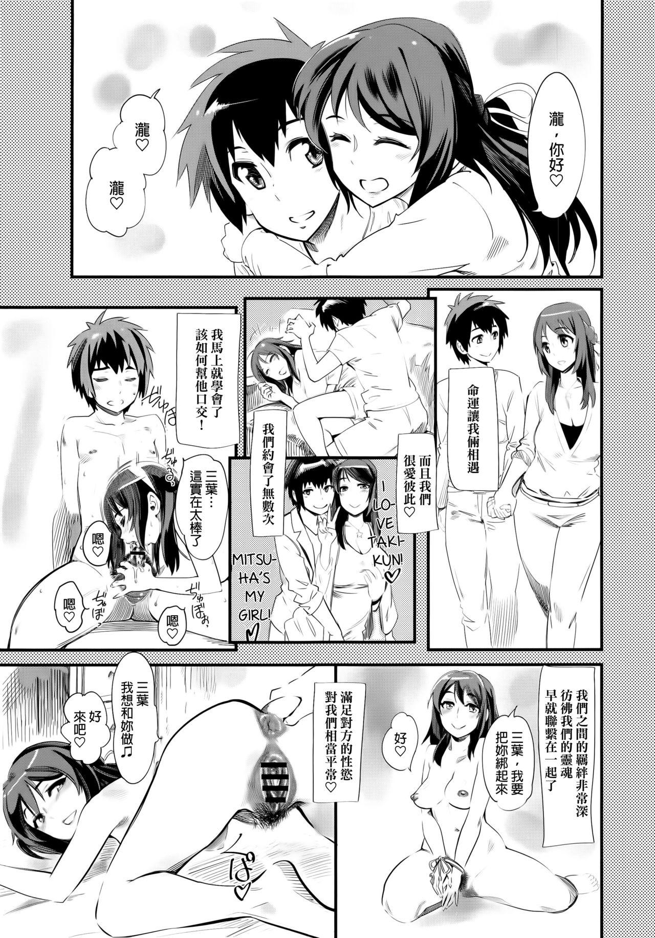 Machine Mitsuha-chan Change - Kimi no na wa. Hard Fucking - Page 3