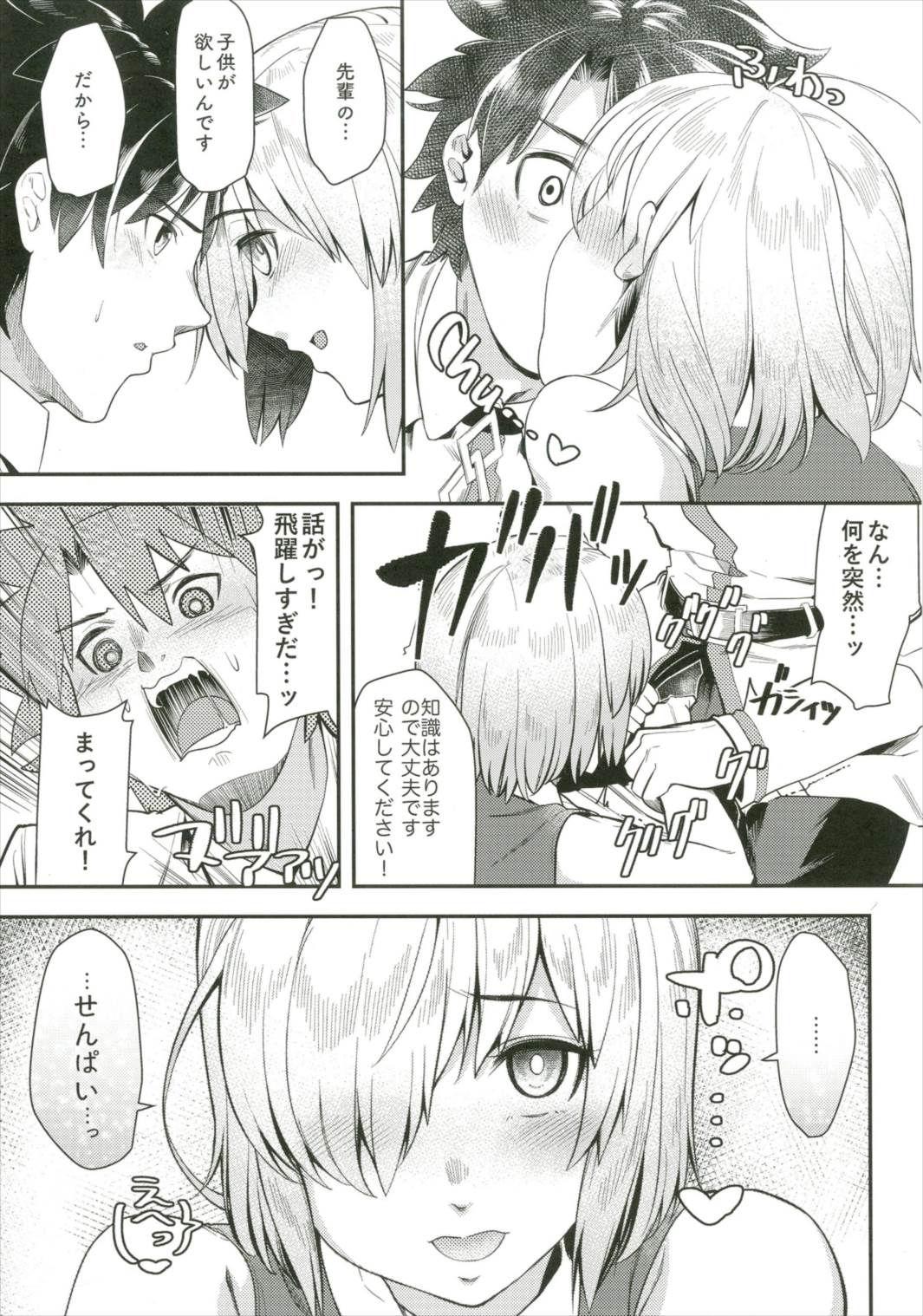 Leche Senpai Kozukuri nan desu!! - Fate grand order Gay - Page 7