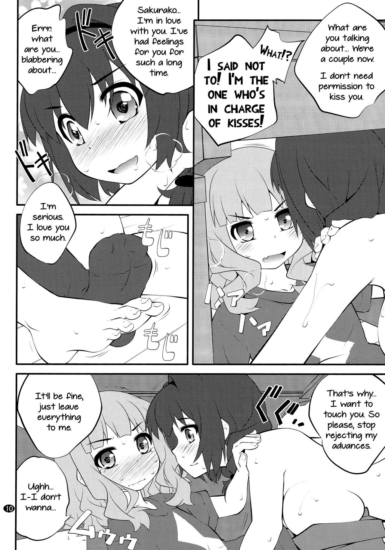 Girls Getting Fucked Himegoto Flowers 11 | Secret Flowers 11 - Yuruyuri Morrita - Page 10