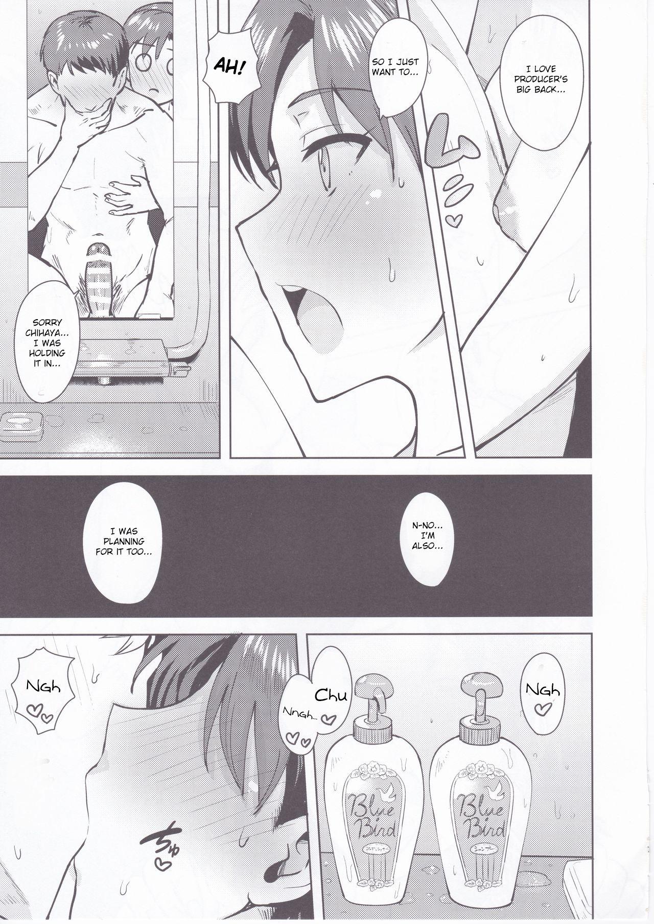 Tied Chihaya to Ofuro - The idolmaster Naked Women Fucking - Page 7