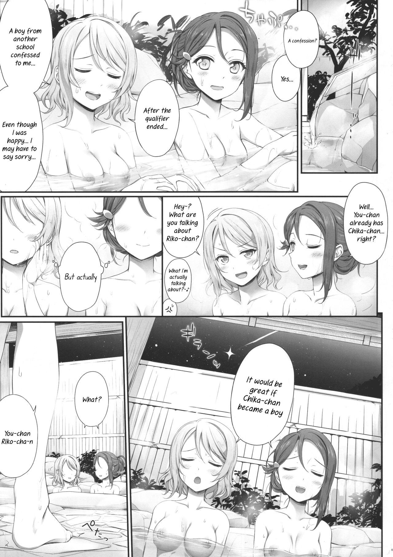 Youporn Oatsui no ga Daisuki! | We Like it Hot! - Love live sunshine Peru - Page 4