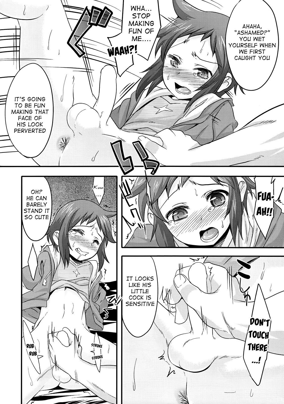 Couple Sei-kun o Seiteki ni Semetateru Hon - Gundam build fighters Rough Sex - Page 7