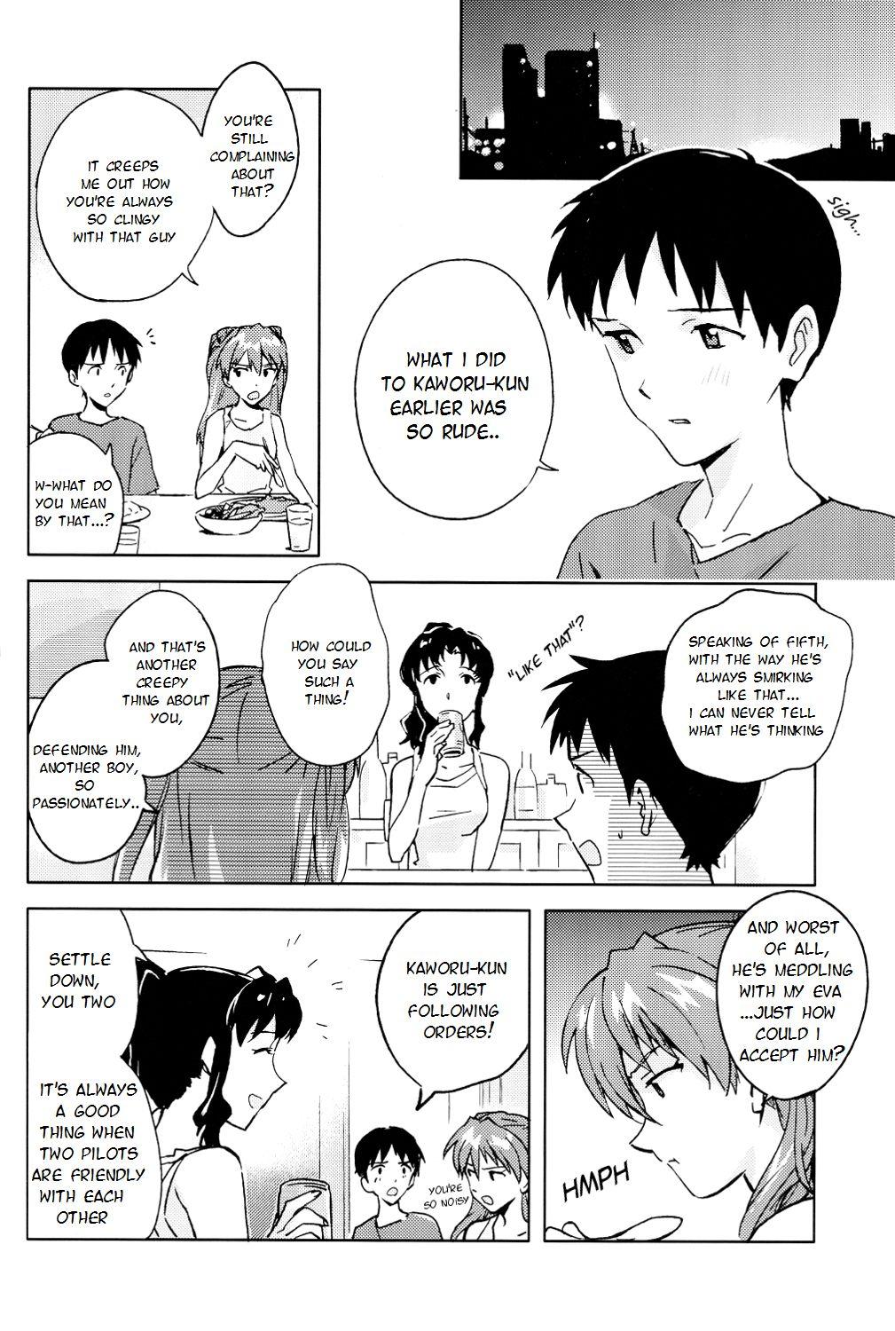 Shesafreak FLY ME TO THE MOON - Neon genesis evangelion Perfect Teen - Page 6