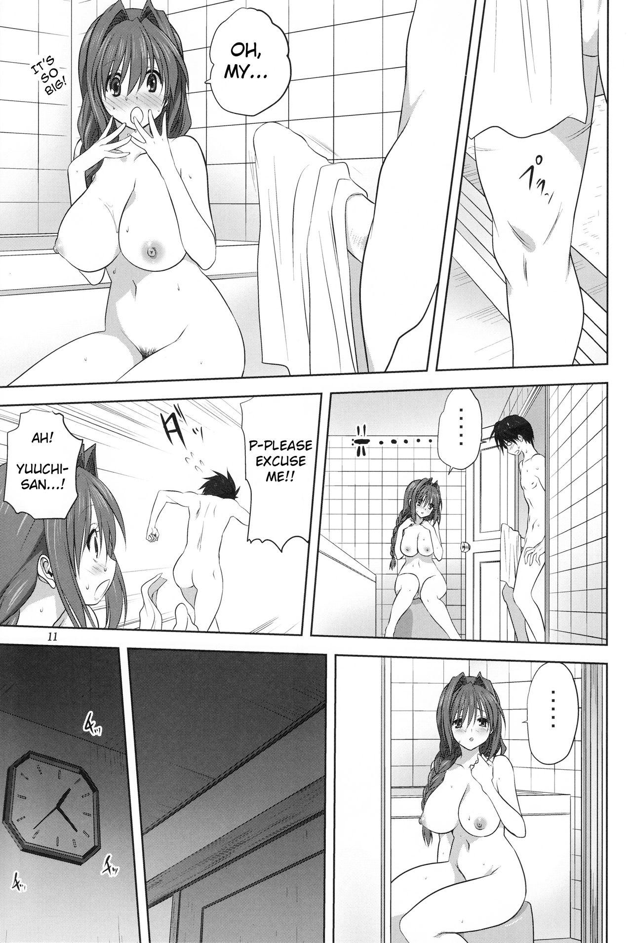 Russia Akiko-san to Issho 18 - Kanon Oral Sex Porn - Page 10
