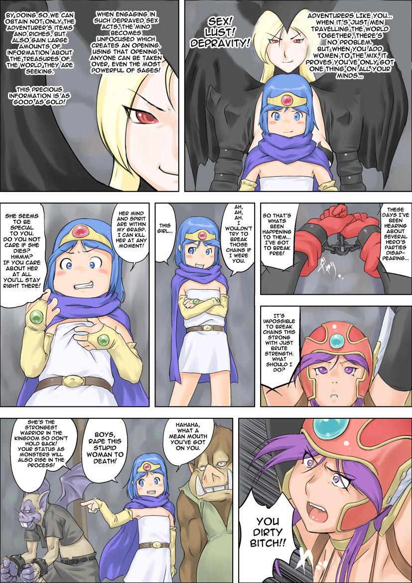 Big Dildo [Makouchin (Makochin)] Yuusha Dekachin ~ Ero Monster o Seisu ~ | Big Dicked Hero ~ Defeats the Perverted Monsters ~ (Dragon Quest III) [English] [JashinSlayer] - Dragon quest iii Blowjob - Page 10