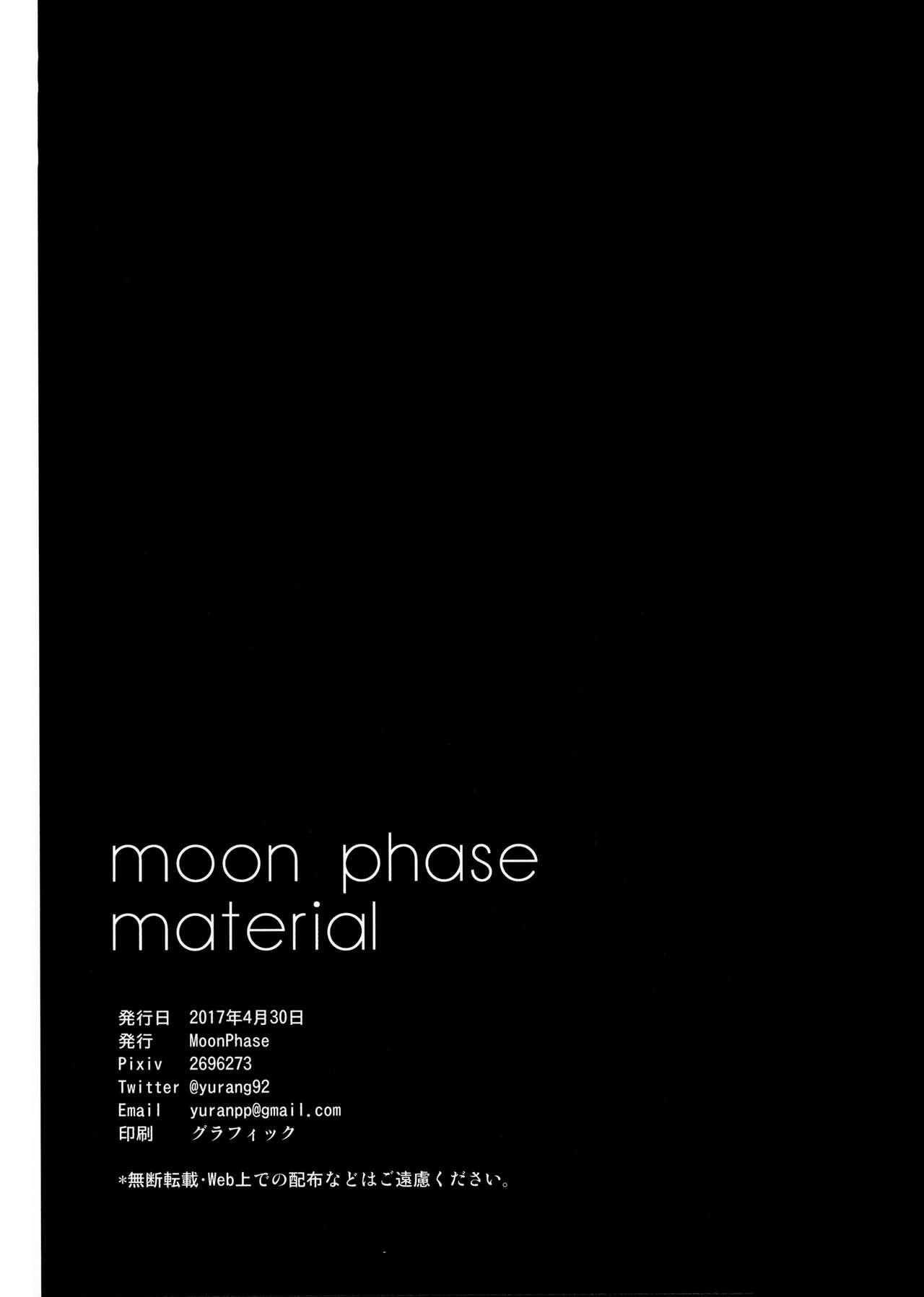 moon phase material 24