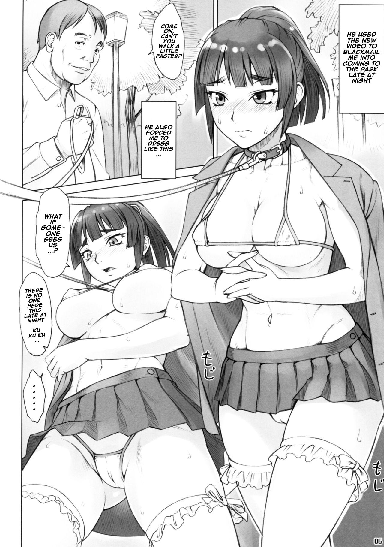 Tits Senpai Dakkan 3-kame Transvestite - Page 6