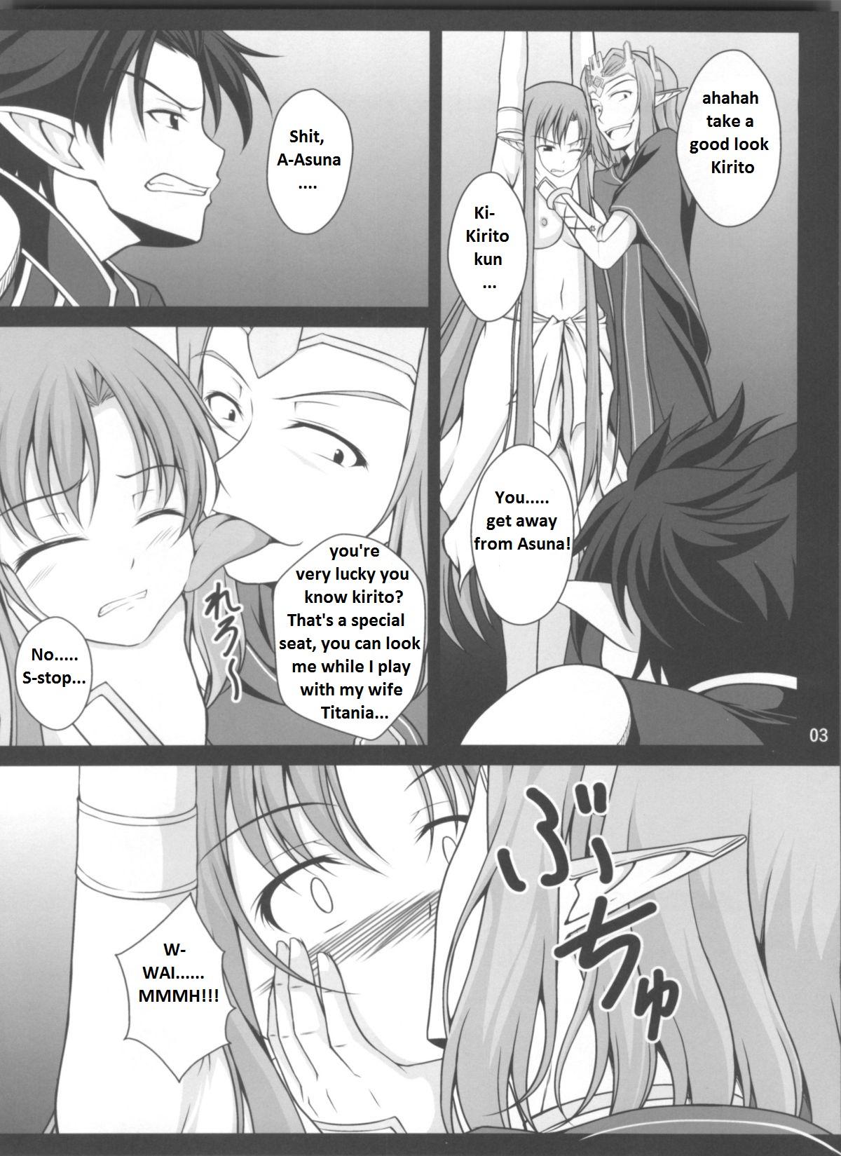 Bukkake IMPRISONED FAIRY PRINCESS - Sword art online Exgirlfriend - Page 3