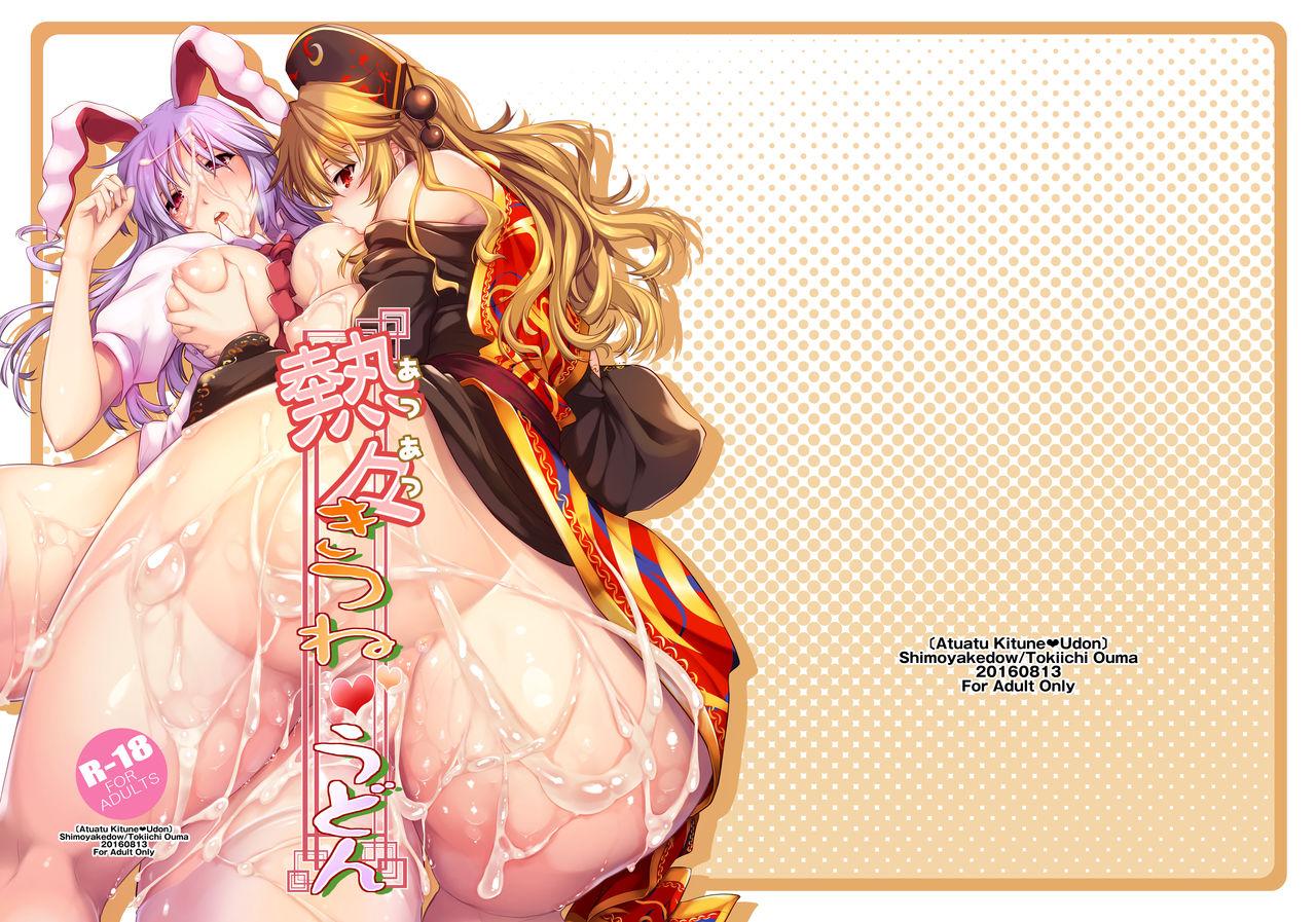 Sesso Atsuatsu Kitsune Udon - Touhou project Follando - Picture 1