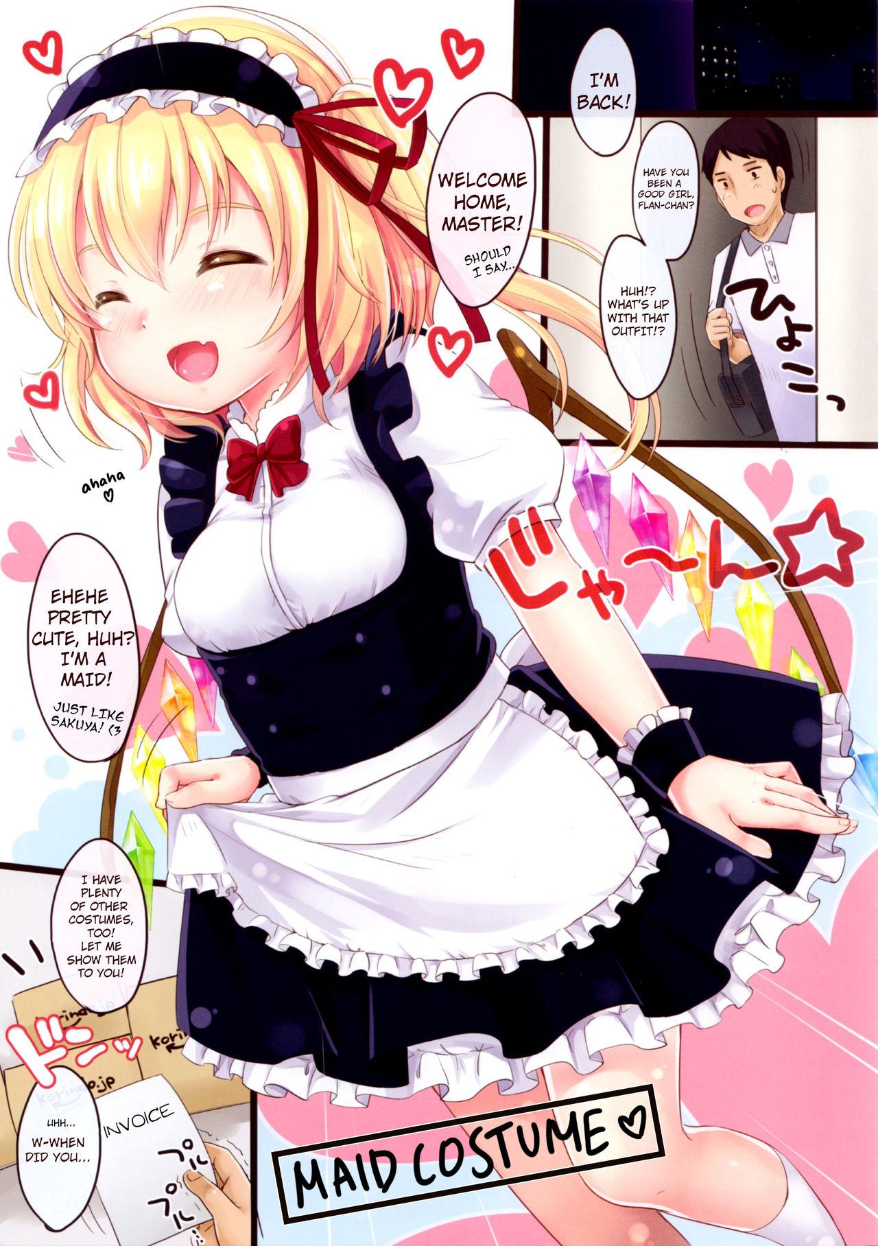 Wet Pussy Flan-chan High! - Touhou project Culote - Page 2
