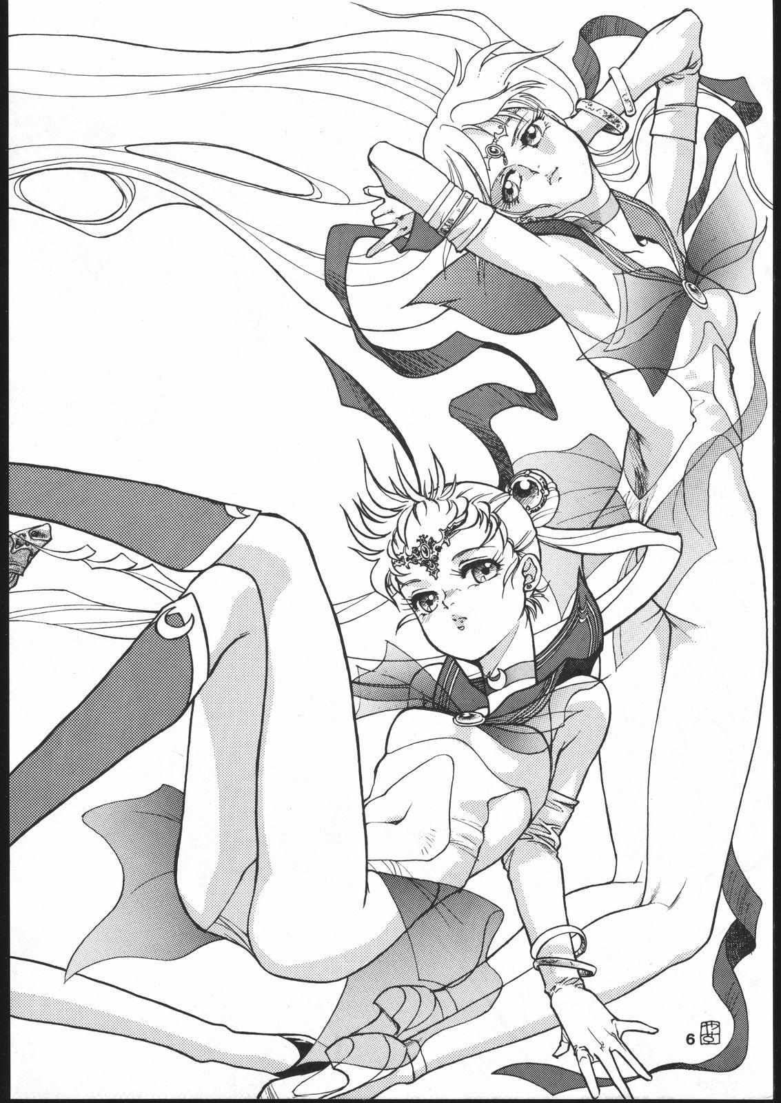 Stroking Gekkou Seleneti 2 - Sailor moon Thief - Page 5