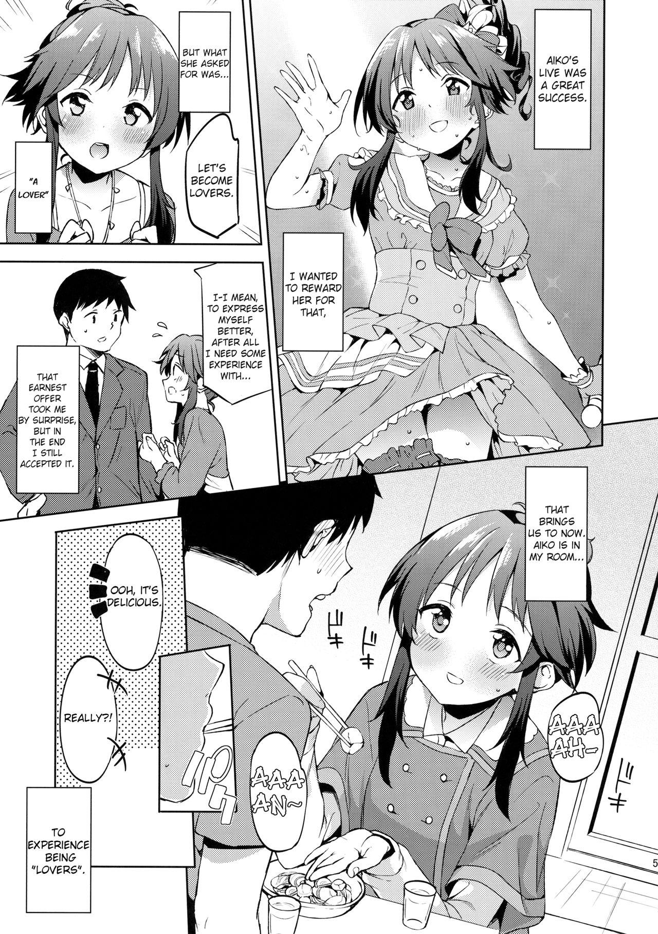 Orgasmus (C91) [Garimpeiro (Mame Denkyuu)] Koibito (kari) Hajimemashita | Becoming lovers (temp) (THE IDOLM@STER CINDERELLA GIRLS) [English] [L-san] - The idolmaster Pussy Fucking - Page 4