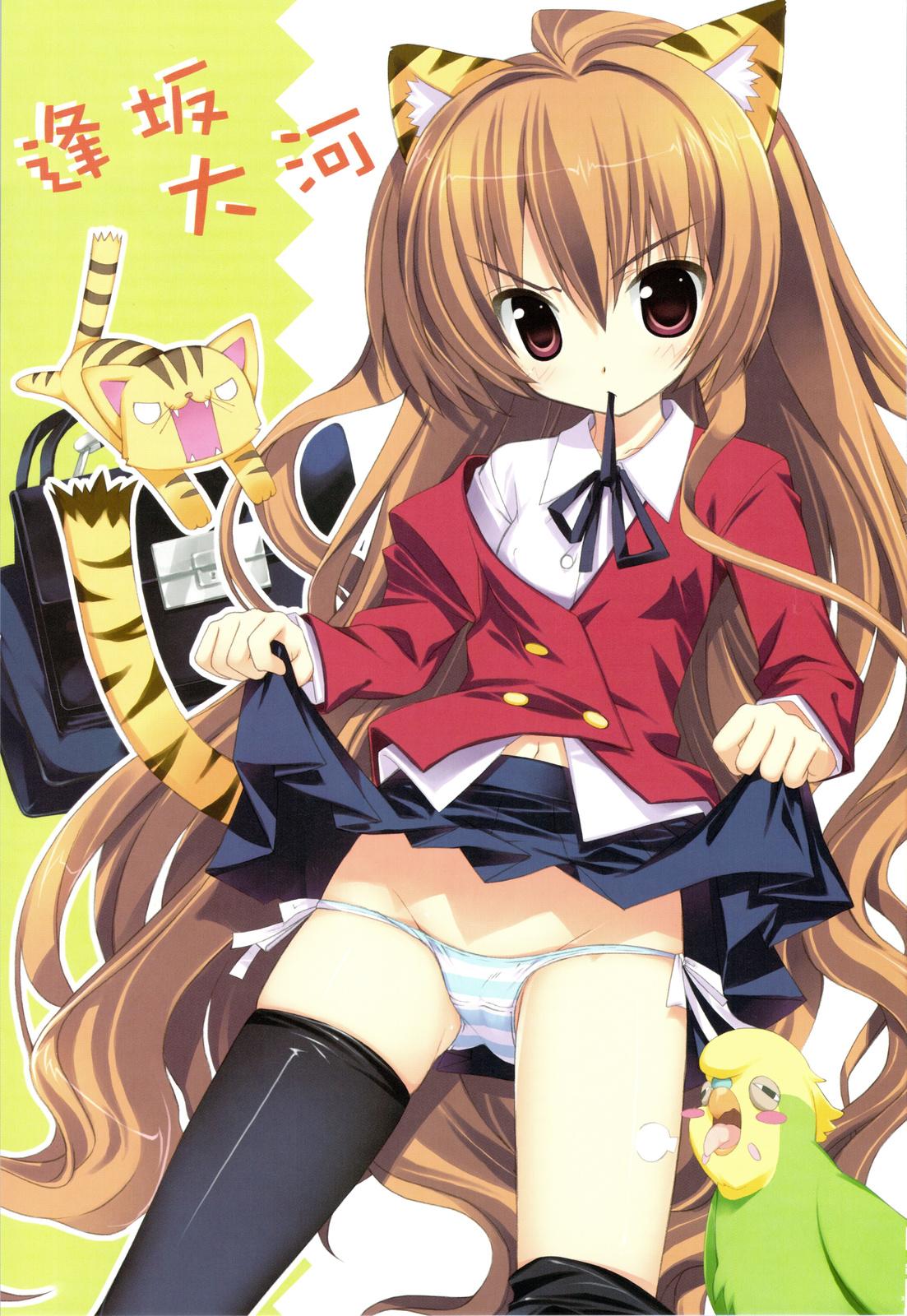 Celebrities Hiza Nori Tiger - Toradora Cam - Page 2