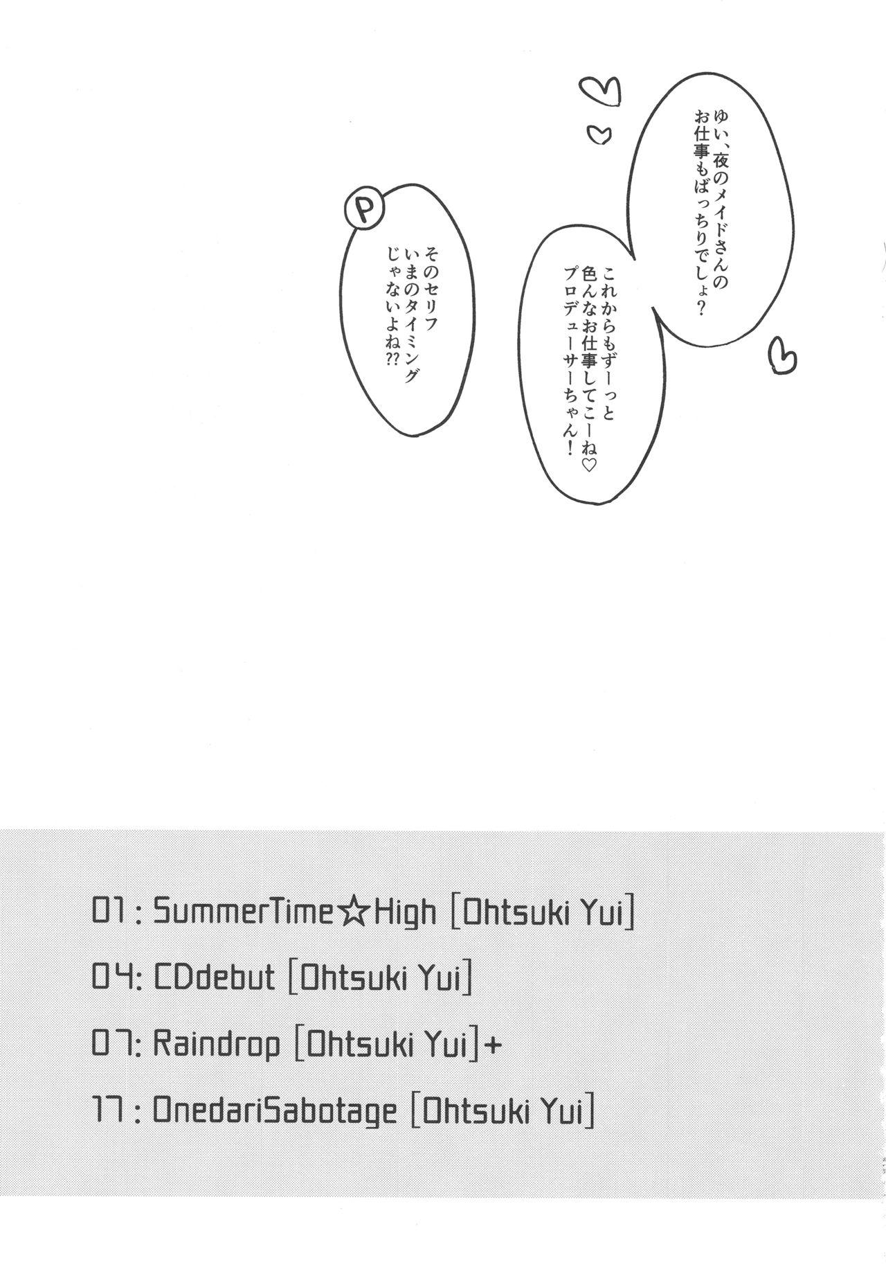 Lesbian Sex Ootsuki Yui to itsu demo doko demo - The idolmaster Sexcams - Page 20