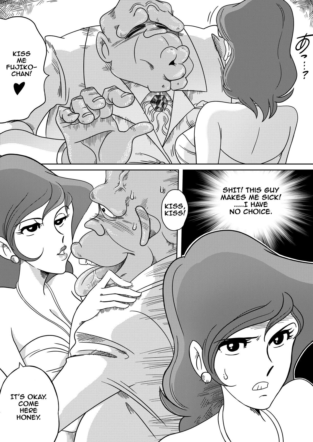 Gay Cash Fujiko the III - Lupin iii Public Nudity - Page 5