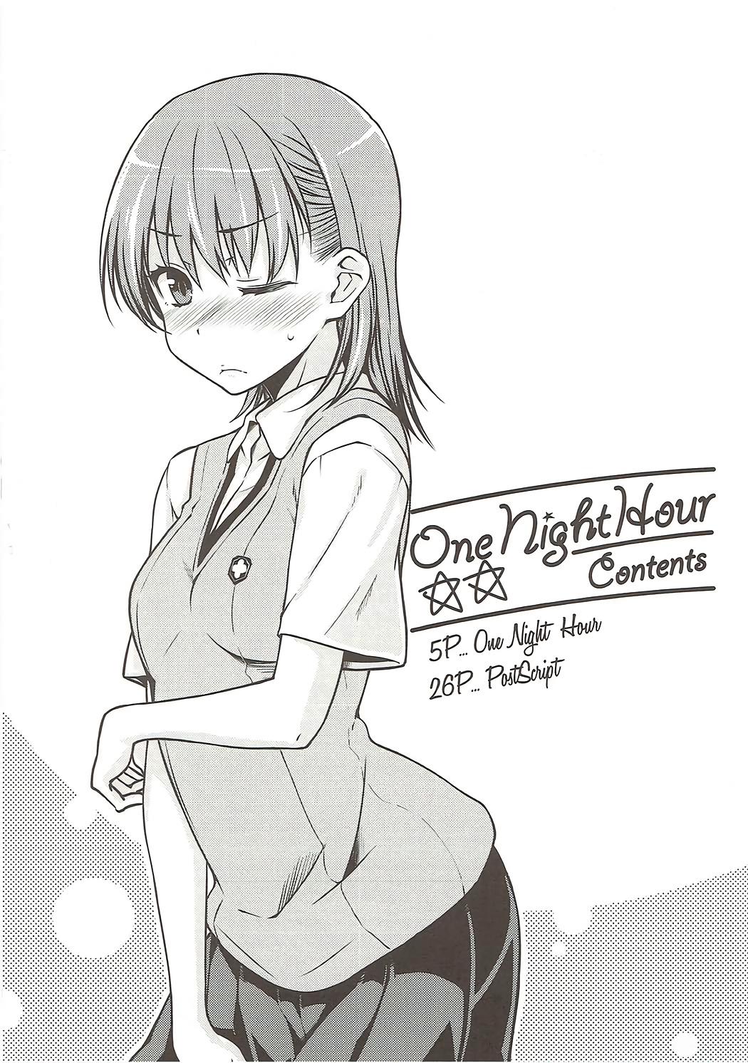 Gay Handjob One Night Hour - Toaru kagaku no railgun Foda - Page 3