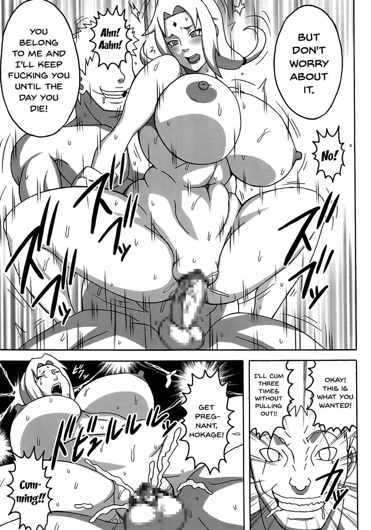 Doggy Style Tsunade no In Kangoku SS - Naruto Puba - Page 38