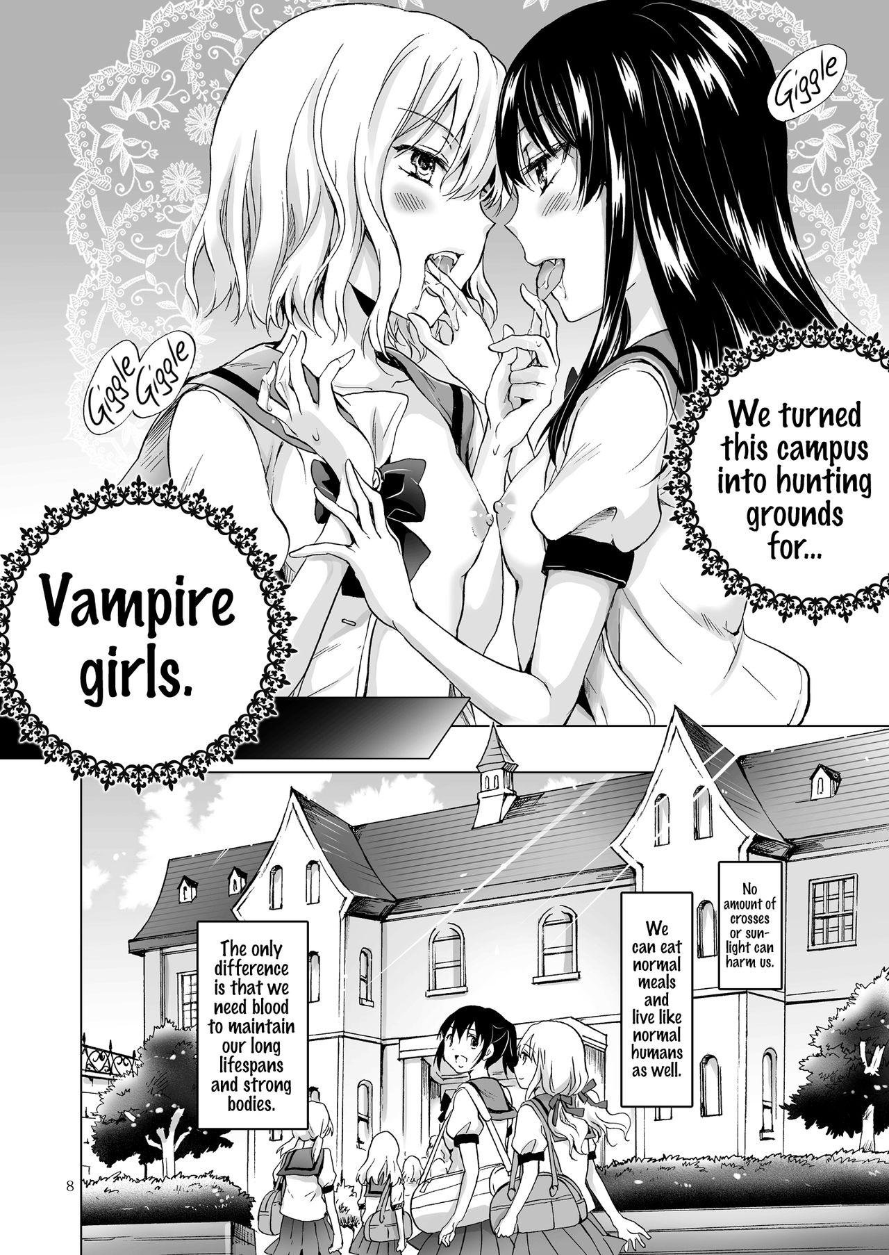 Ameteur Porn [peachpulsar (Mira)] Chuu Shite Vampire Girls -Sisters Party- | Kiss Me! Vampire Girls -Sisters Party- [English] {Hennojin} [Digital] POV - Page 8