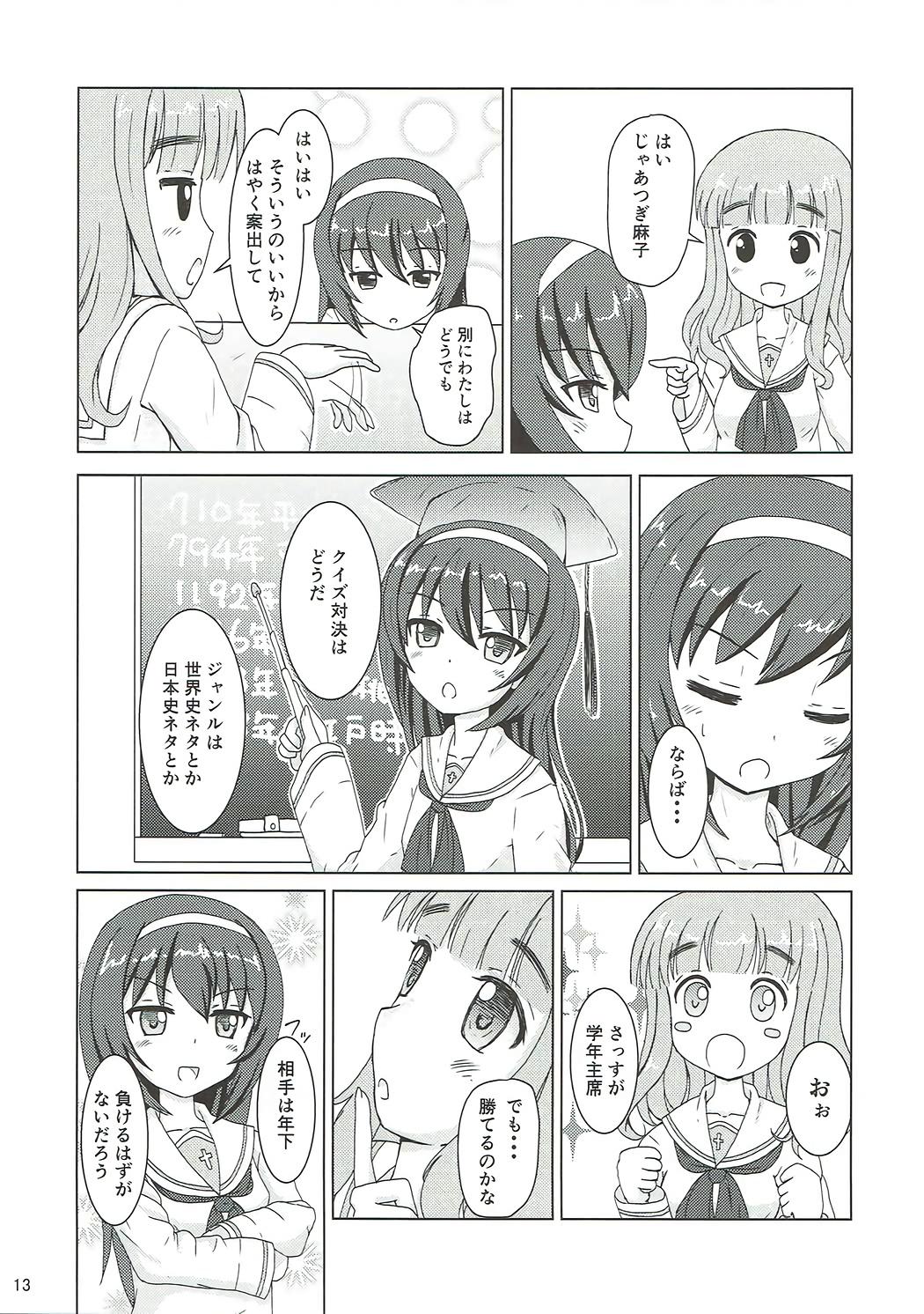 Stepsis Dainiji Arisu-chan Kouryaku Daisakusen desu - Girls und panzer Ejaculations - Page 12