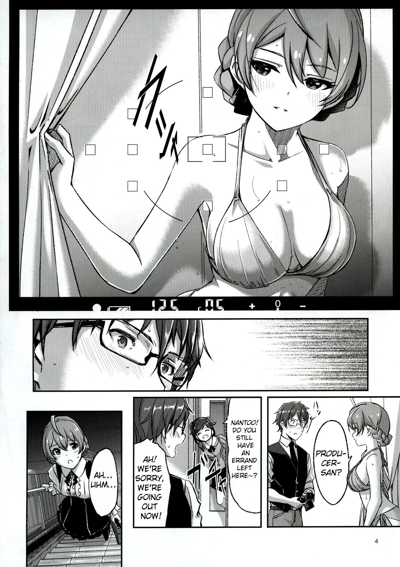 Celebrity Sex Hachidori no Yuuwaku - The idolmaster Groupfuck - Page 5