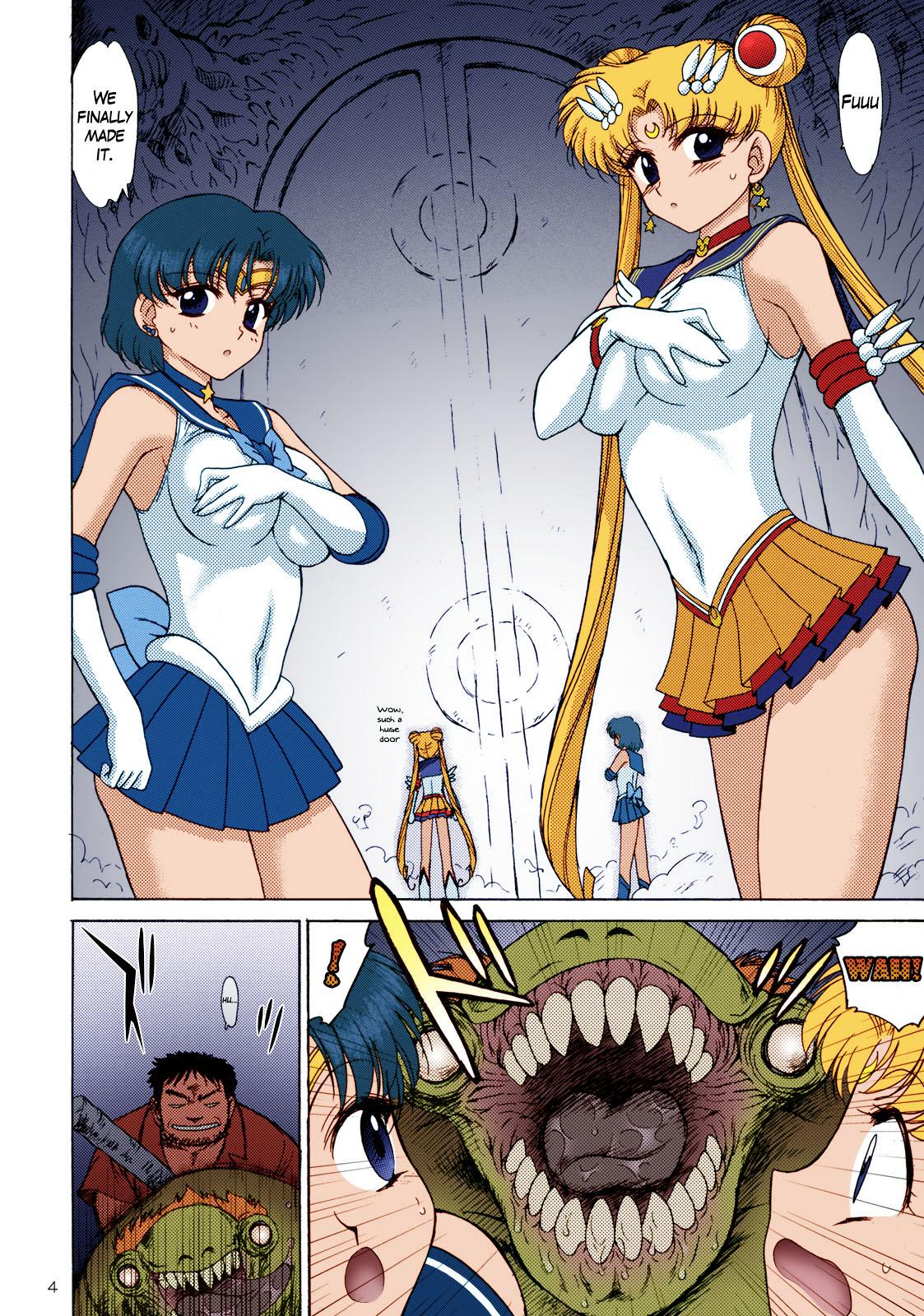 Goldenshower DARK BLUE MOON - Sailor moon Face Fuck - Page 3