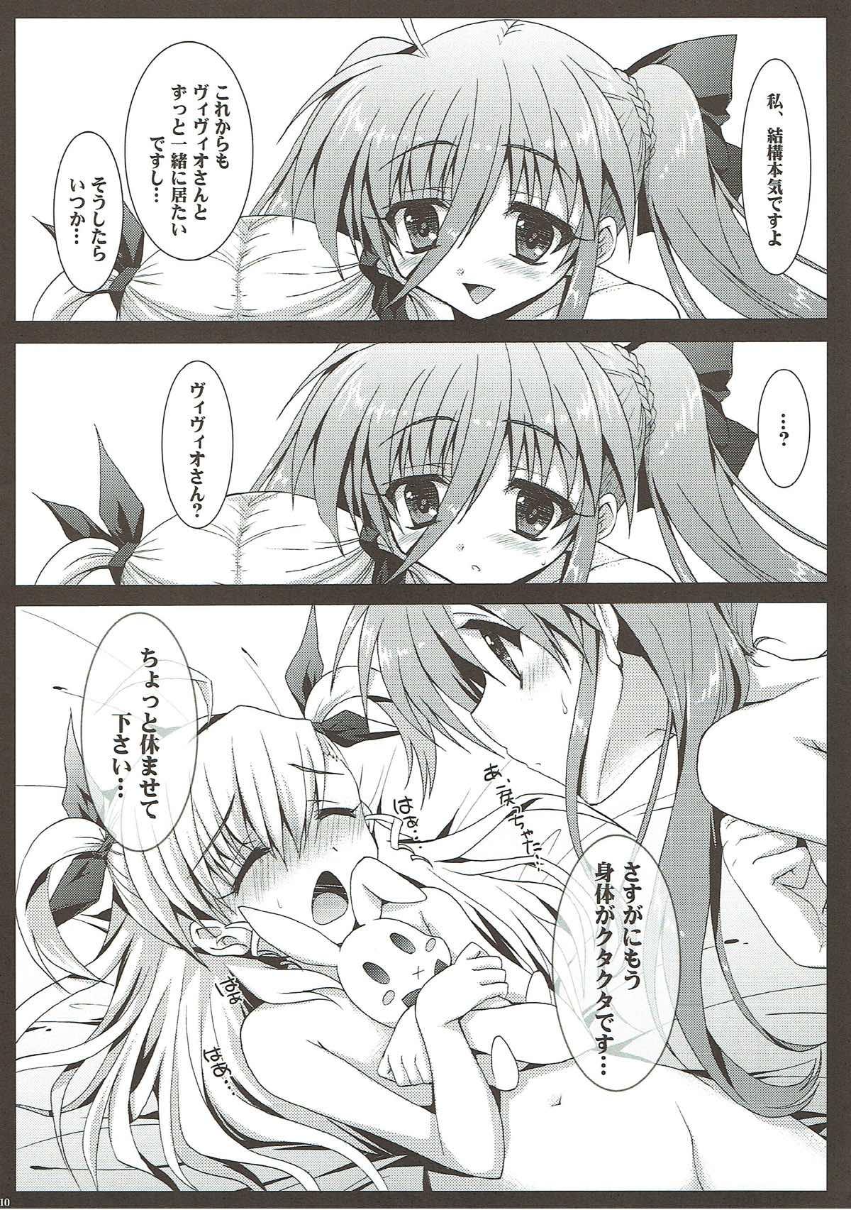 Butt Fuck VIOLET GIRL PLUS - Mahou shoujo lyrical nanoha Cum In Mouth - Page 9