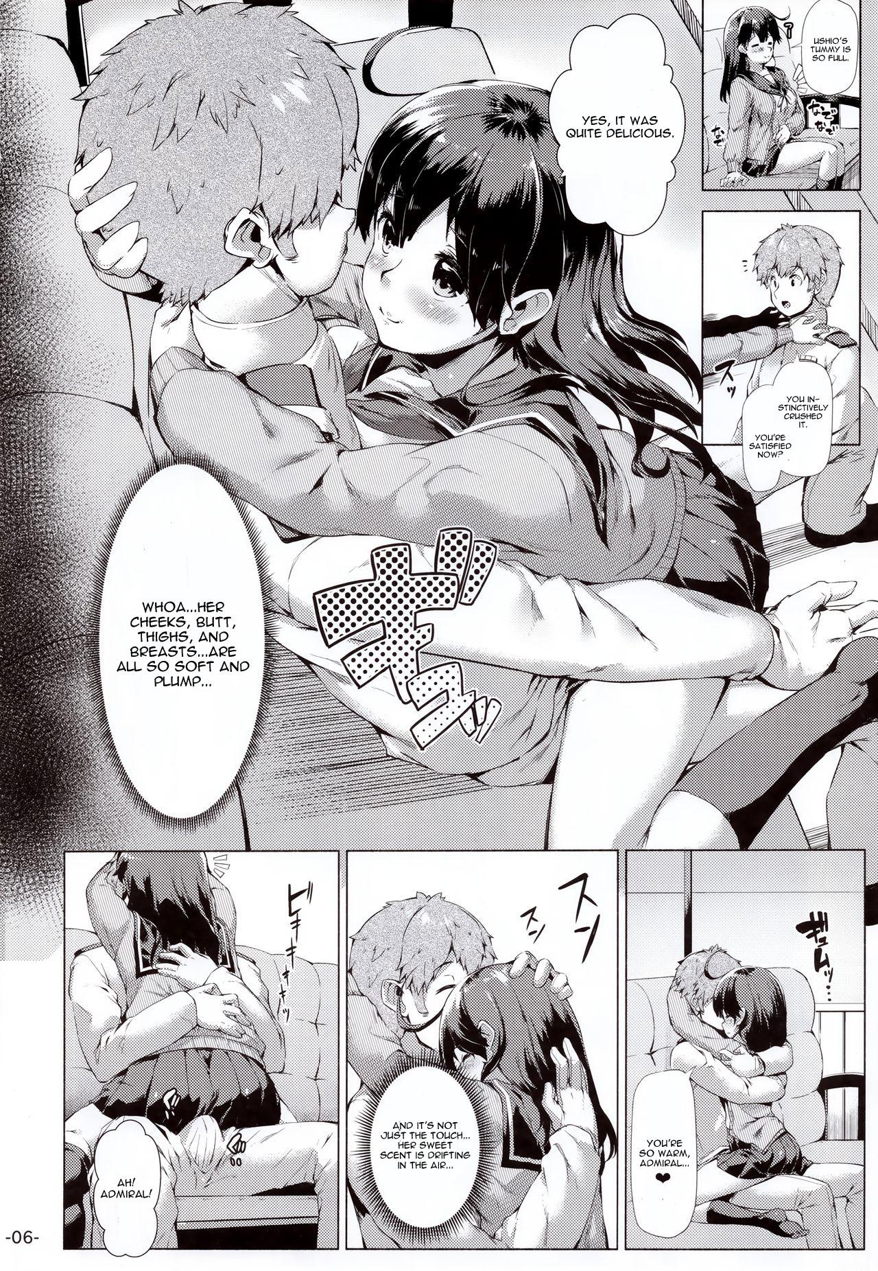 Latina Ushio Tabegoro Tabezakari. - Kantai collection Best Blowjob - Page 5