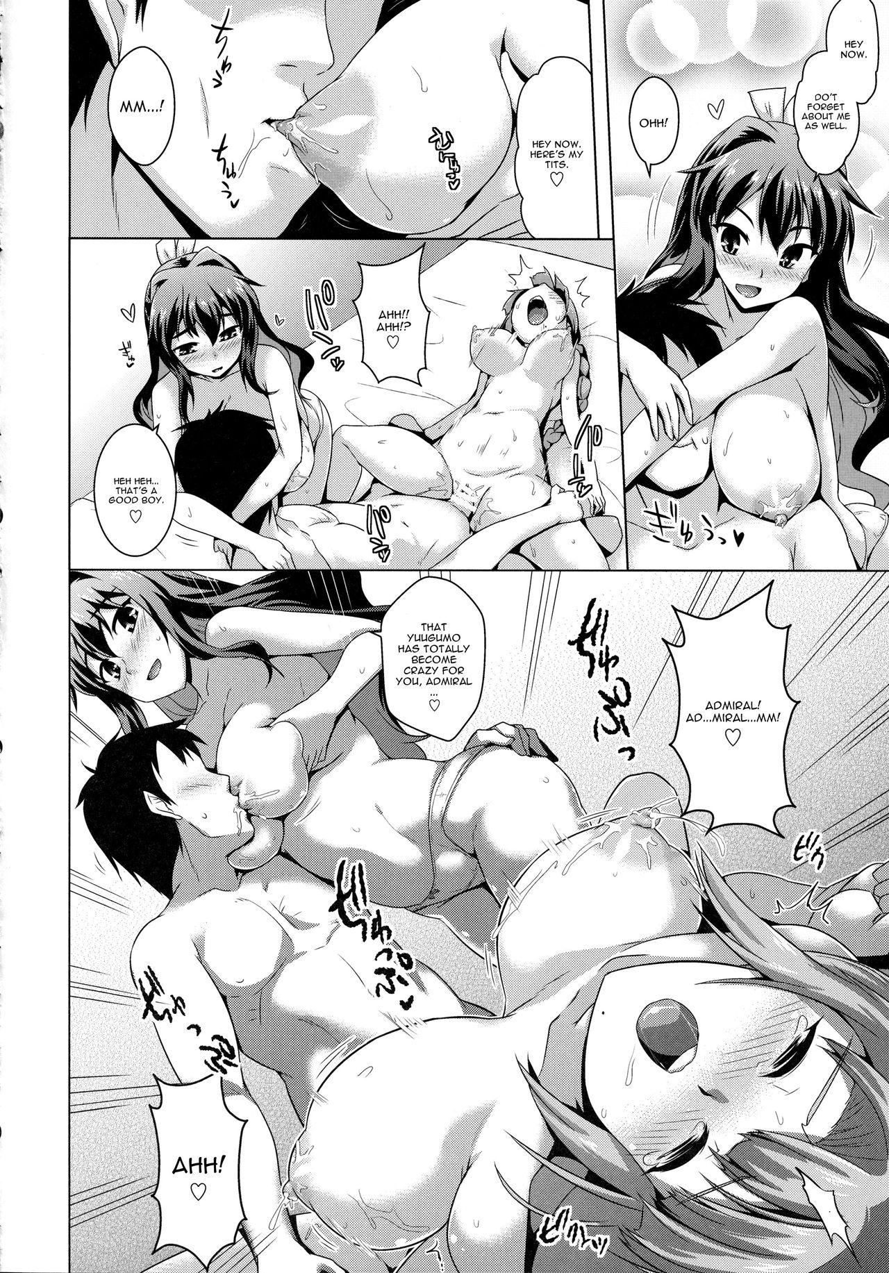 Lesbians Milky DD 2 - Kantai collection Clothed - Page 11