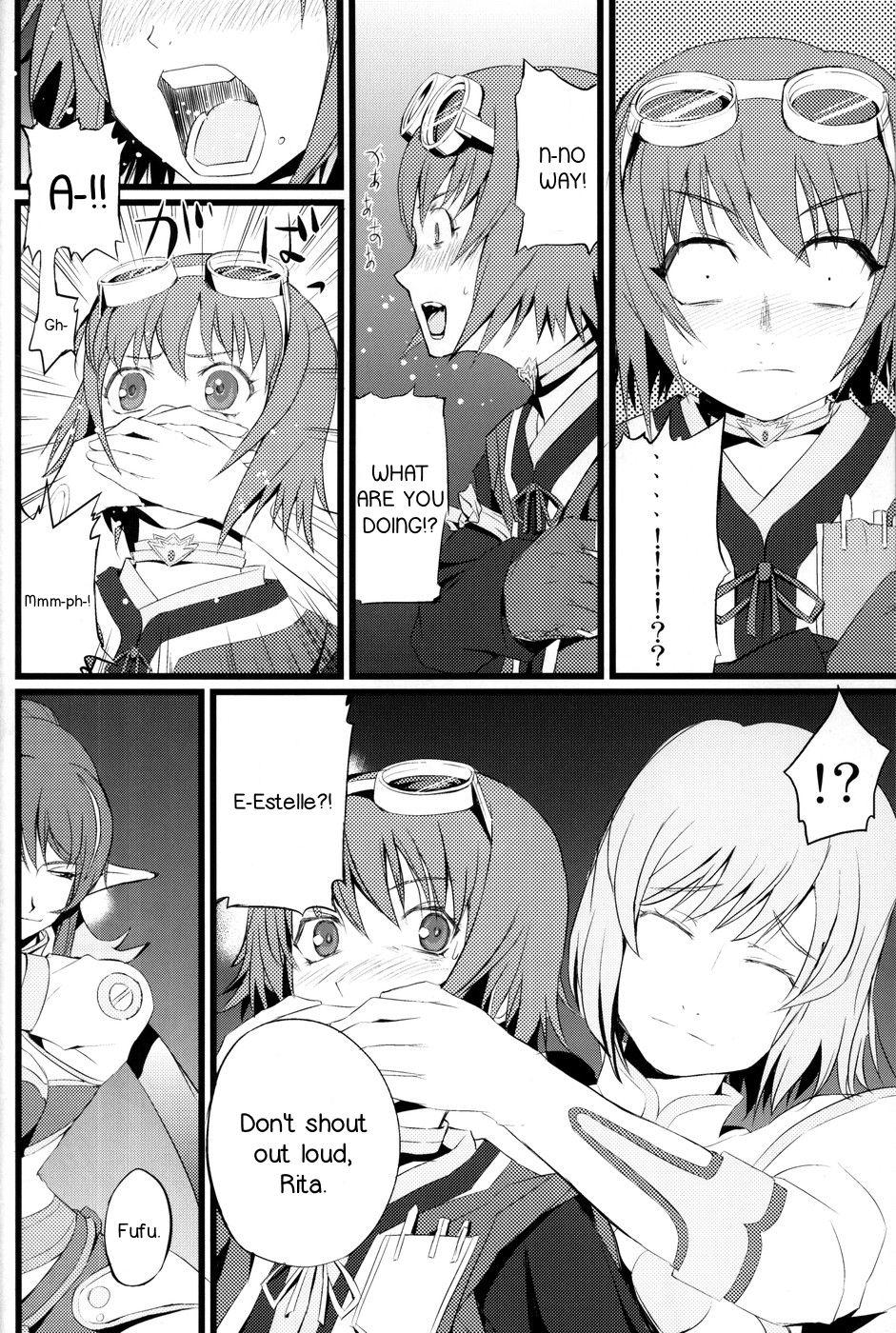 Ladyboy Judi Nee o Tsuranukitoosu Hon - Tales of vesperia Hiddencam - Page 5