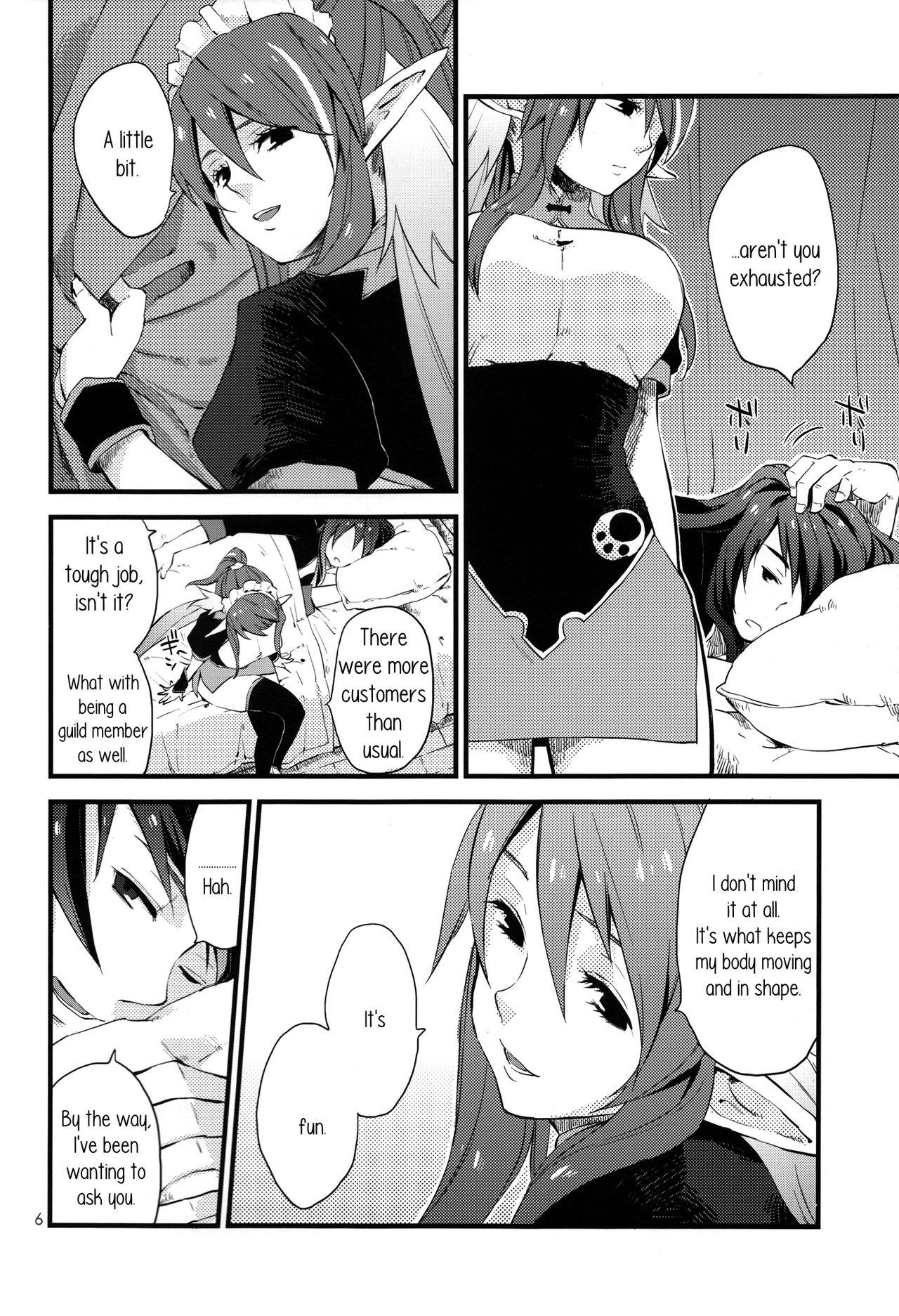 Belly MILK GIRL - Tales of vesperia Private Sex - Page 5