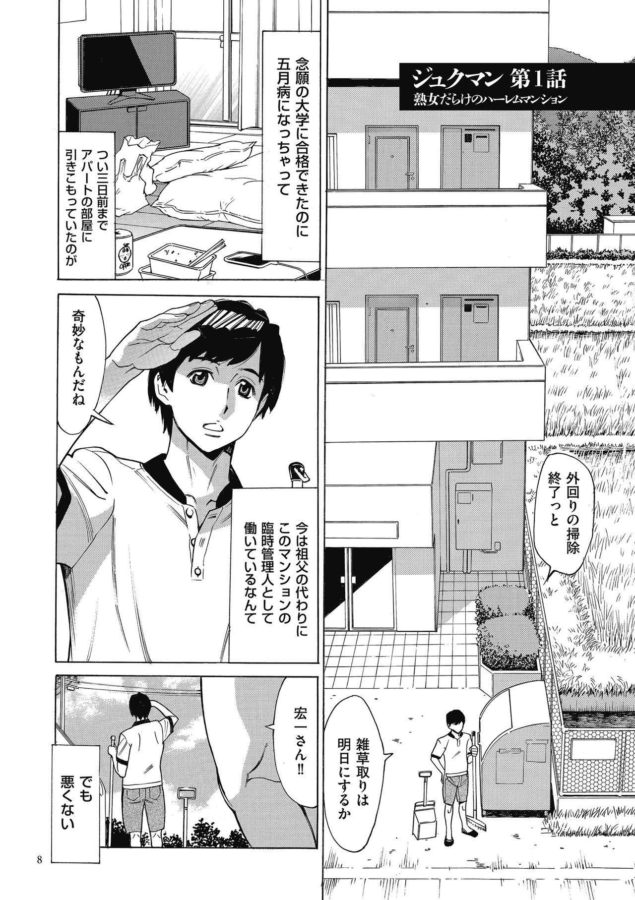 Tight Cunt Oba-san dakedo, Daite Hoshii. Cum Shot - Page 8