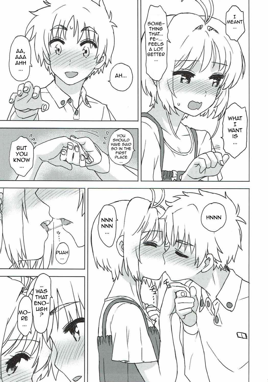 Que Sakura to Syaoran to Warm Bodies - Cardcaptor sakura Throat - Page 13