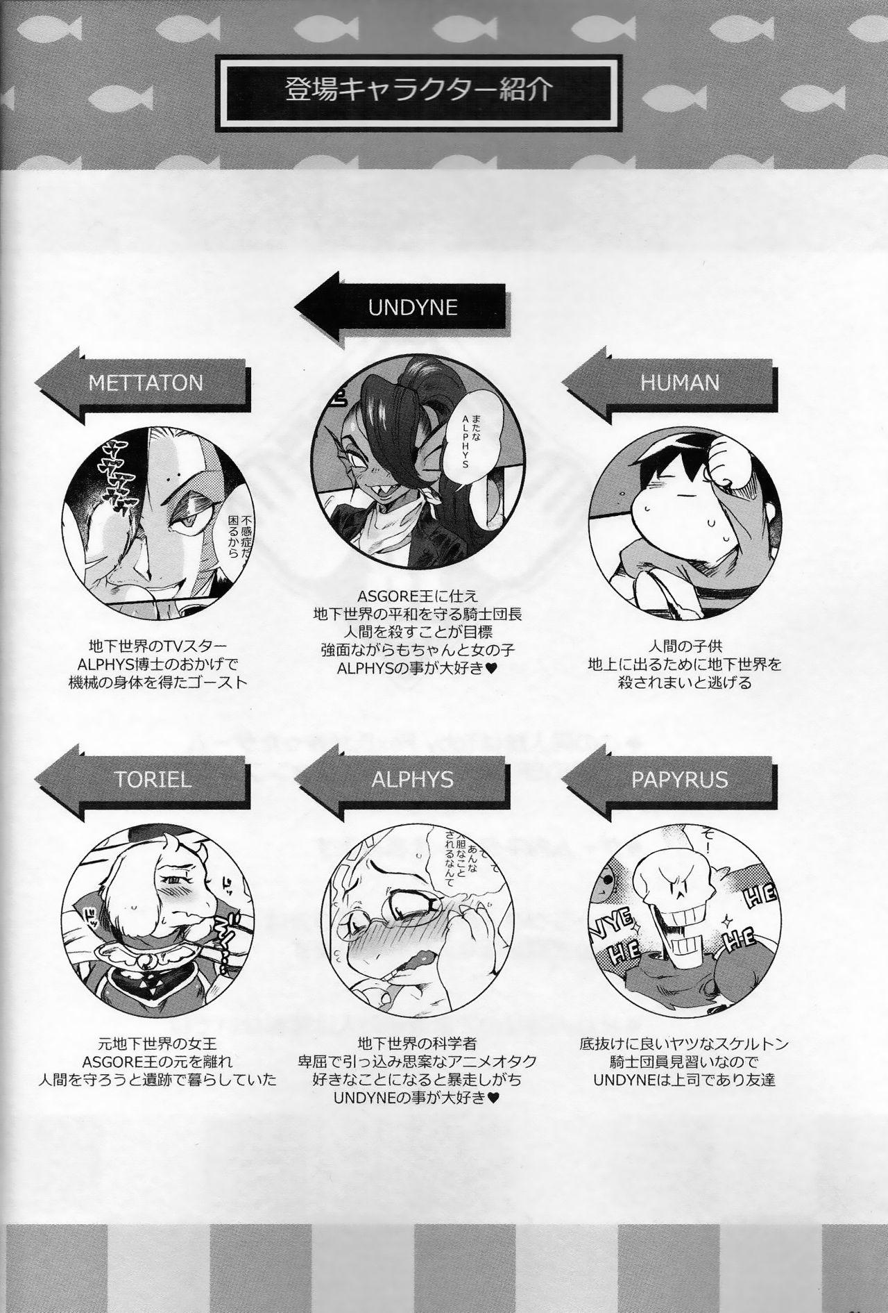 Pierced Kaiten Sushi - Undertale Omegle - Page 3