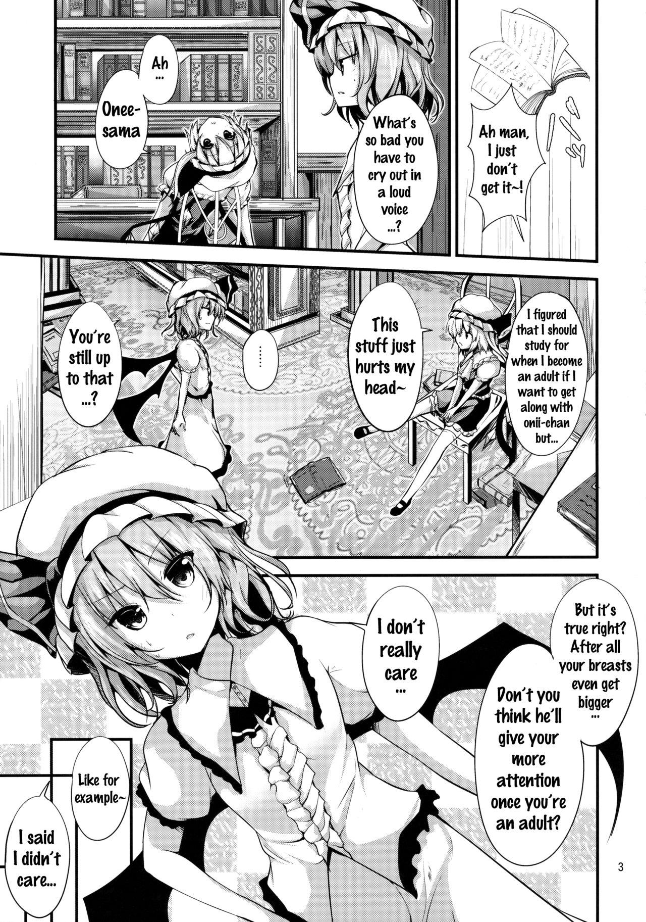 Indian Sex Remi no Motto Otona ni Narumon! | Remi's Becoming More of An Adult! - Touhou project Cunt - Page 2