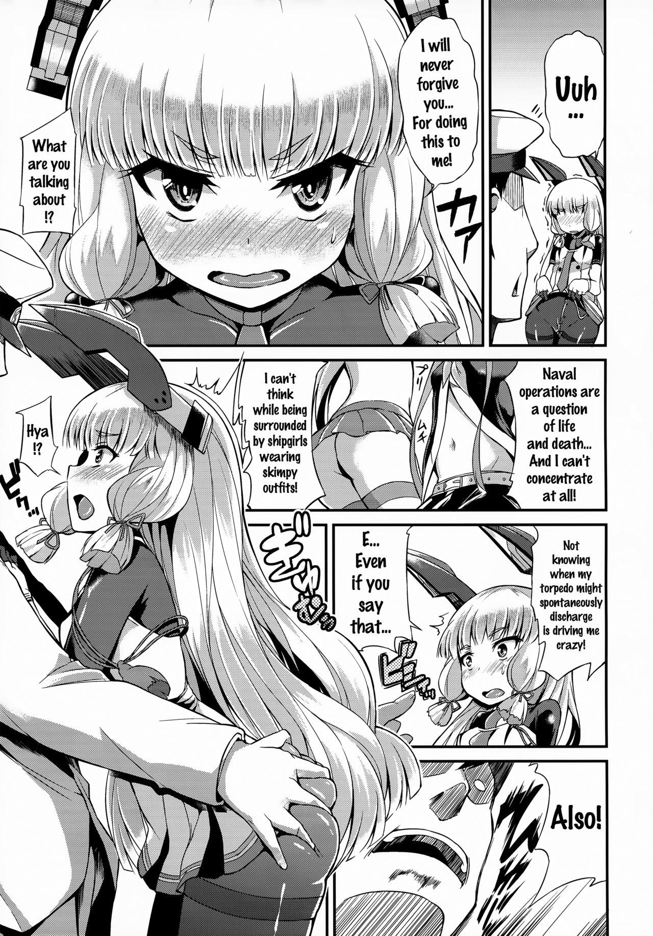 Spanish Murakumo-san no Medegata!! - Kantai collection Hottie - Page 4