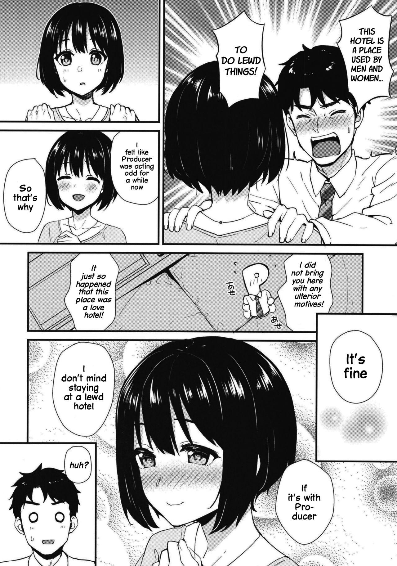 Argentina [Iorigumi (Tokita Alumi)] Kako-san to Hotel de Hitobanjuu. | Overnight Hotel Stay with Kako-san. (THE IDOLM@STER CINDERELLA GIRLS) [English] [Digital] - The idolmaster Blow Job - Page 7