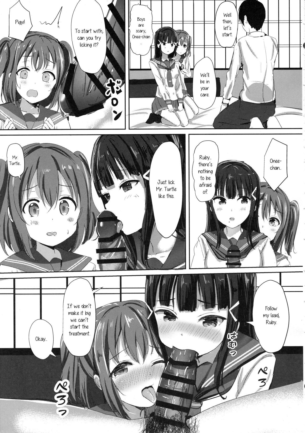 Olderwoman (C93) [Moreriikusu (More)] Kurosawa-san-chi no Houseki Shimai (Love Live! Sunshine!!) [English] - Love live sunshine Doggy Style Porn - Page 10