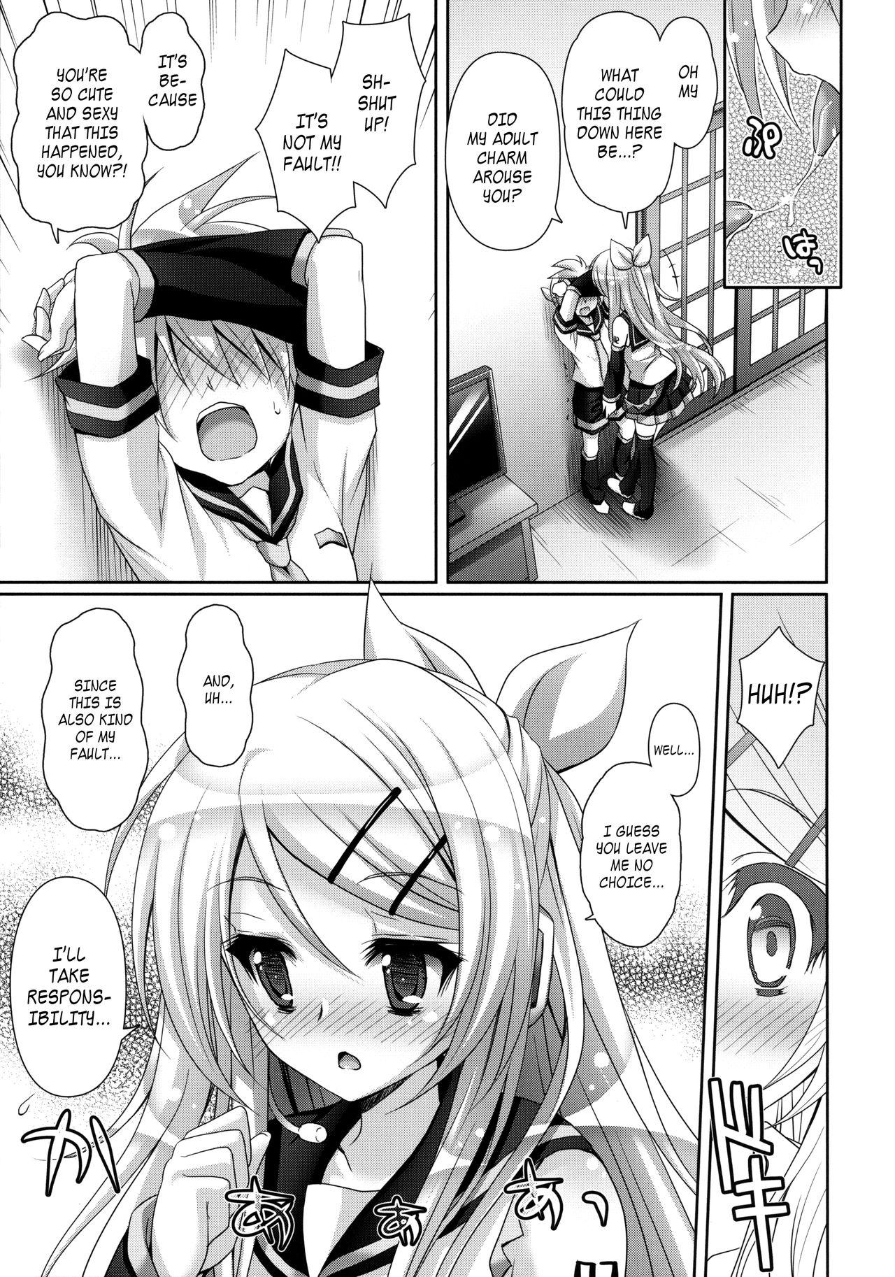 Naturaltits Rin-san Now! - Vocaloid Gay Shorthair - Page 11