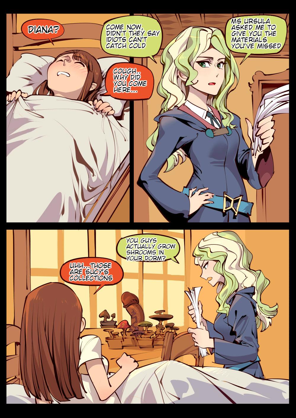 Step Brother Little witch love - Little witch academia Chica - Page 1