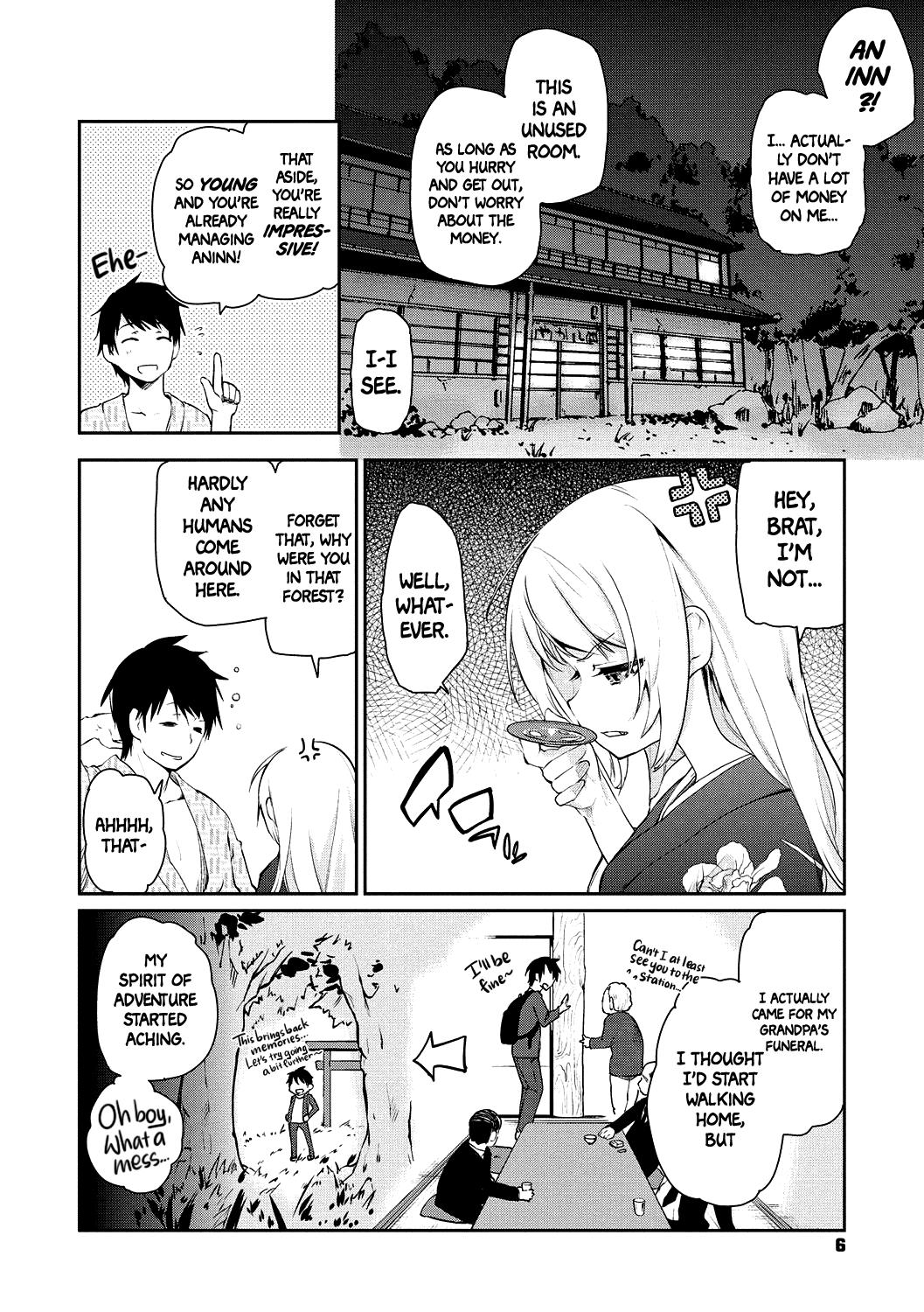 Shemale Sex Ayakashi-kan e Youkoso! Ch. 1 Web Cam - Page 4